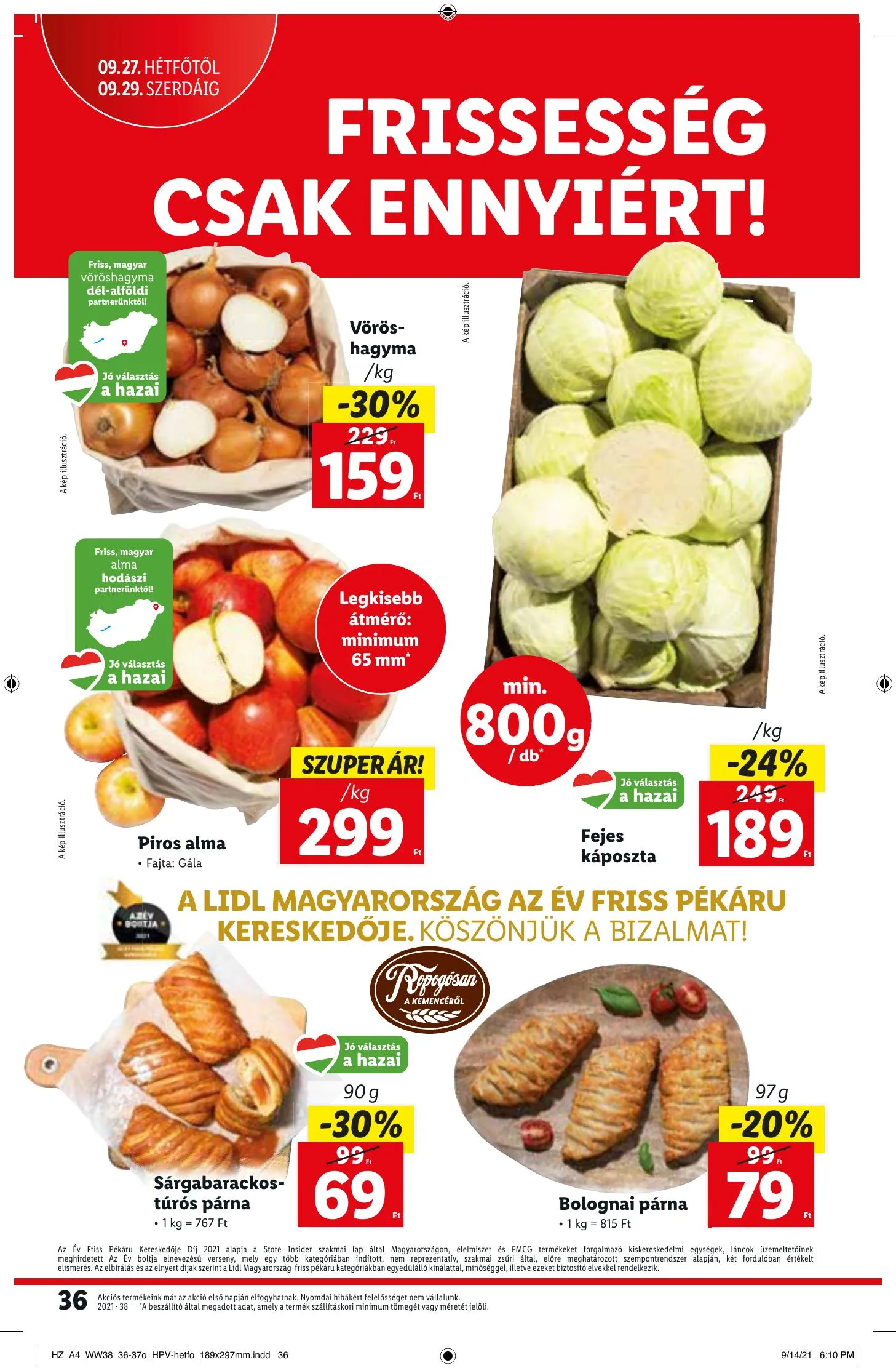 Lidl akciós újság 09.23–09.29 – 36. oldal