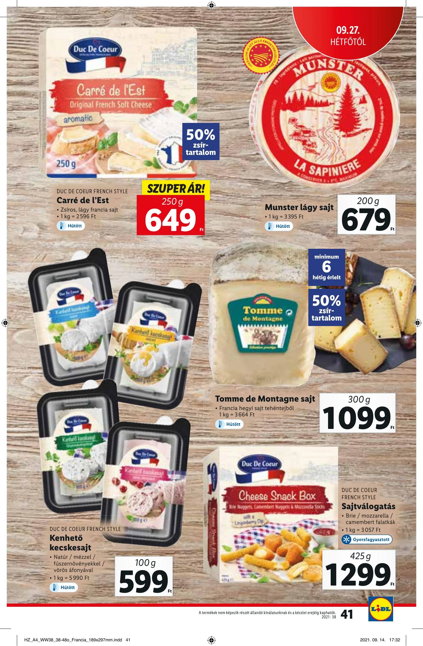 Lidl akciós újság 09.23–09.29 – 41. oldal