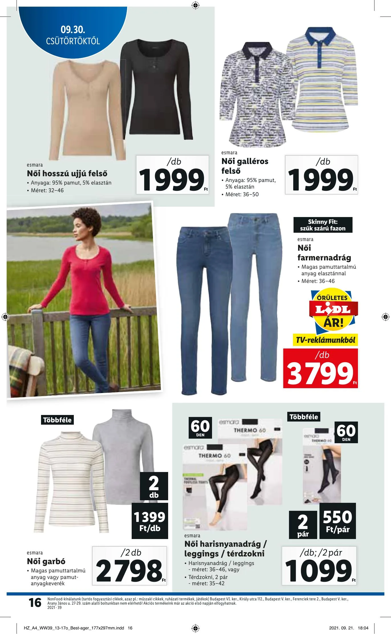 Lidl akciós újság 09.30–10.06 – 16. oldal