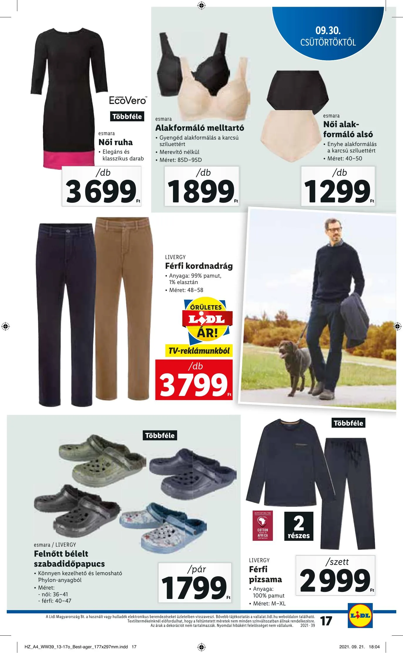 Lidl akciós újság 09.30–10.06 – 17. oldal