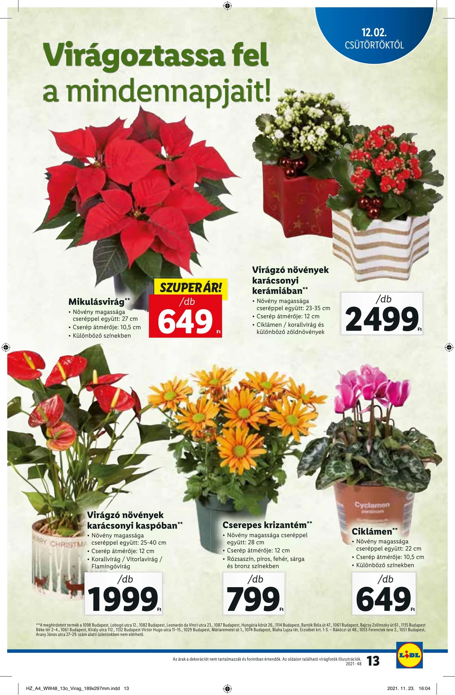 Lidl akciós újság 12.02–12.08 – 13. oldal