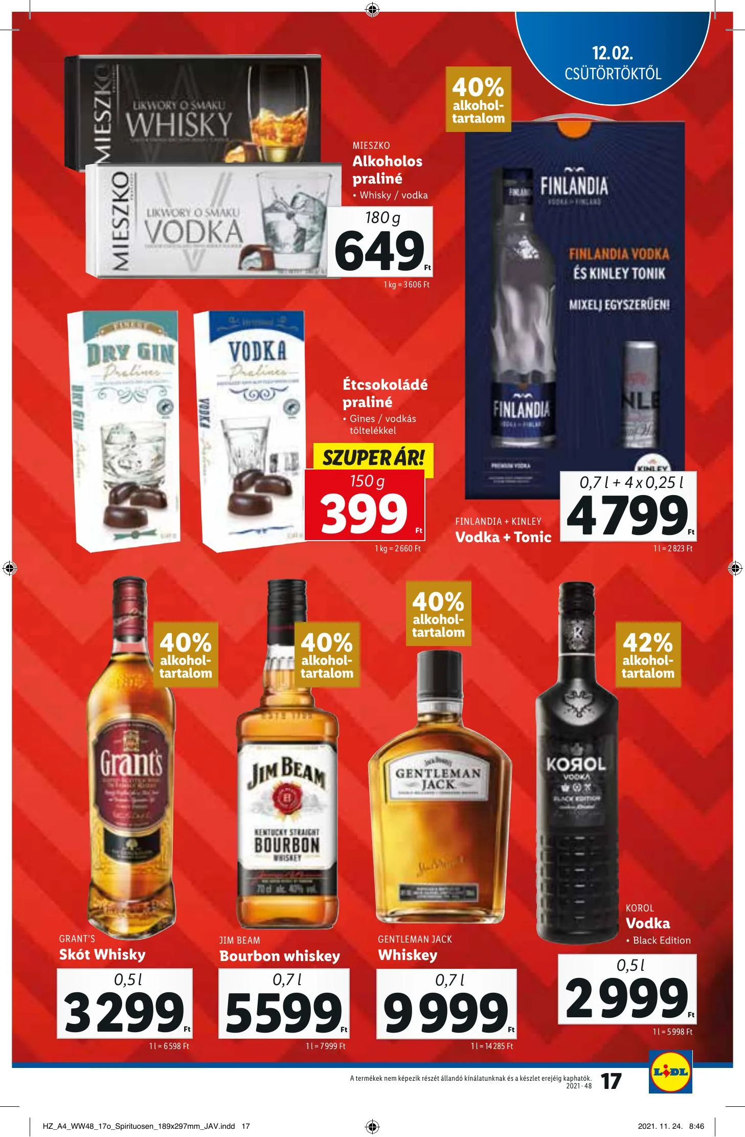 Lidl akciós újság 12.02–12.08 – 17. oldal