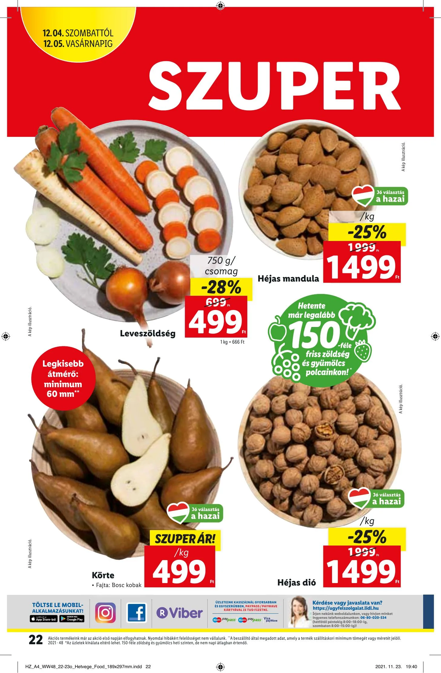 Lidl akciós újság 12.02–12.08 – 22. oldal