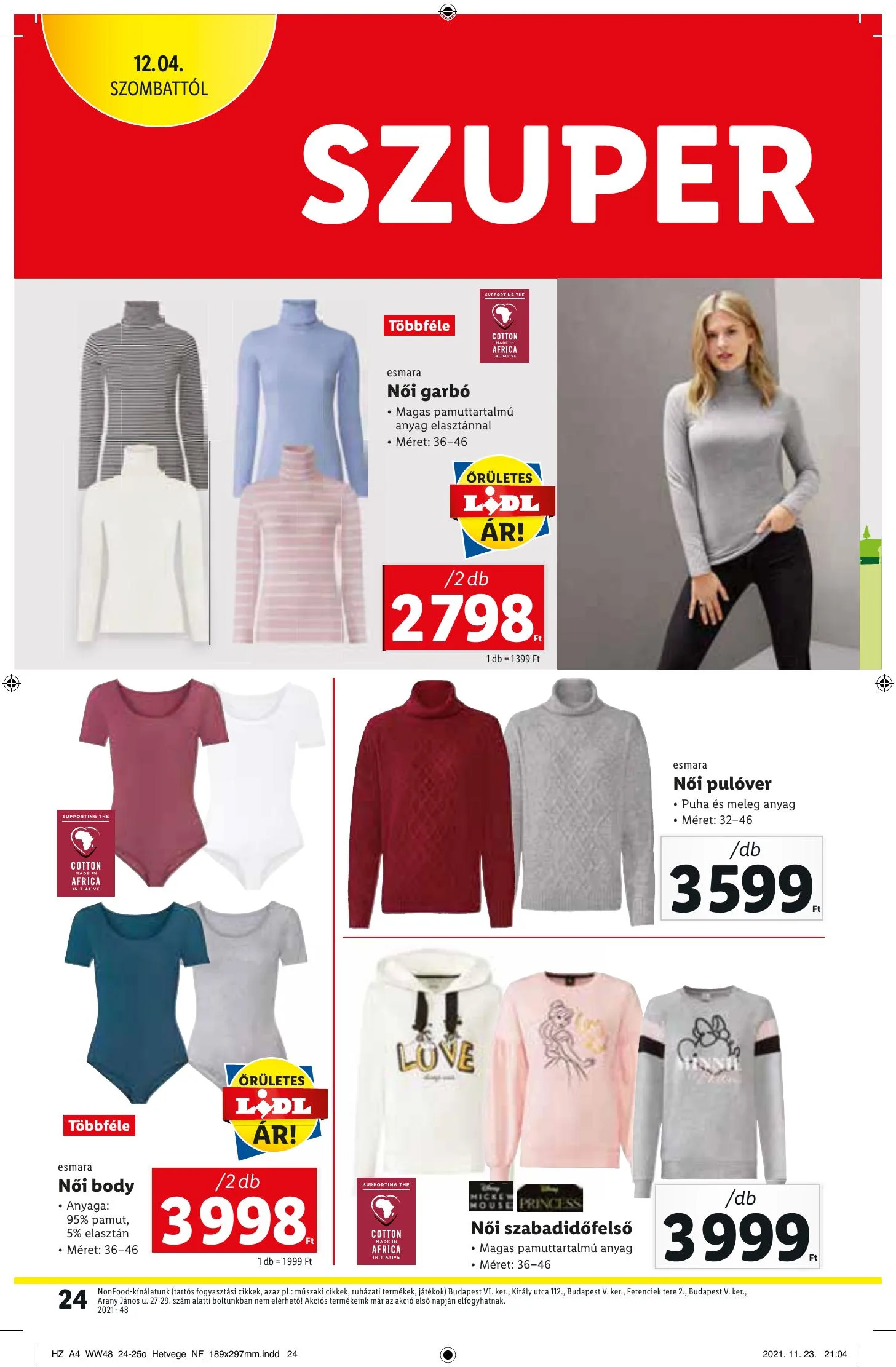 Lidl akciós újság 12.02–12.08 – 24. oldal