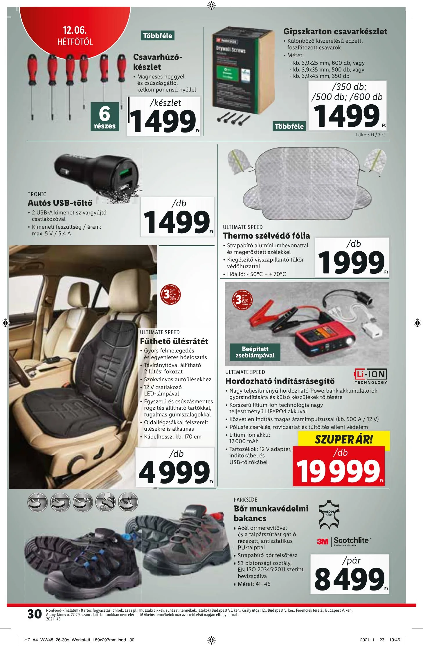 Lidl akciós újság 12.02–12.08 – 30. oldal