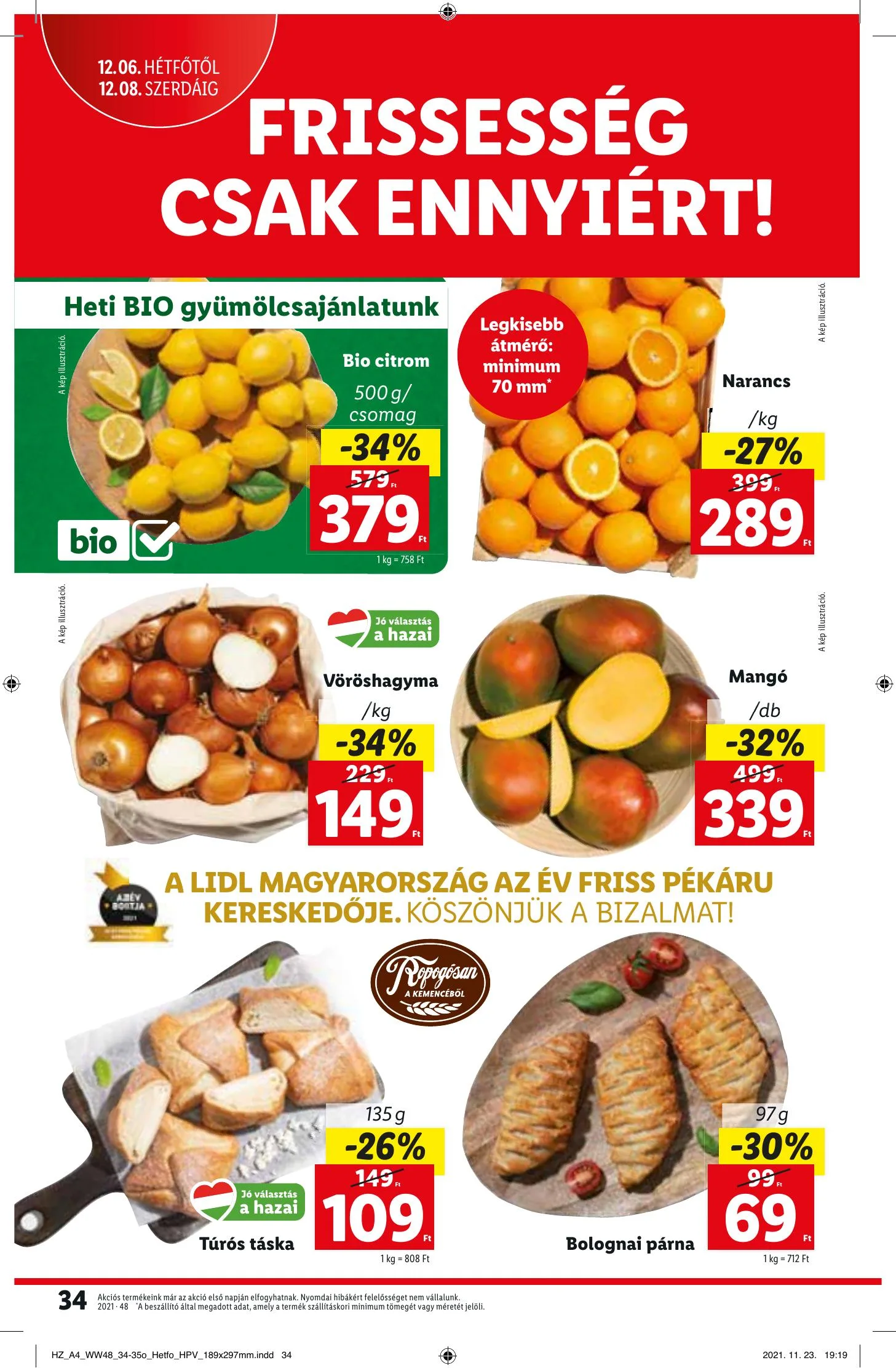 Lidl akciós újság 12.02–12.08 – 34. oldal