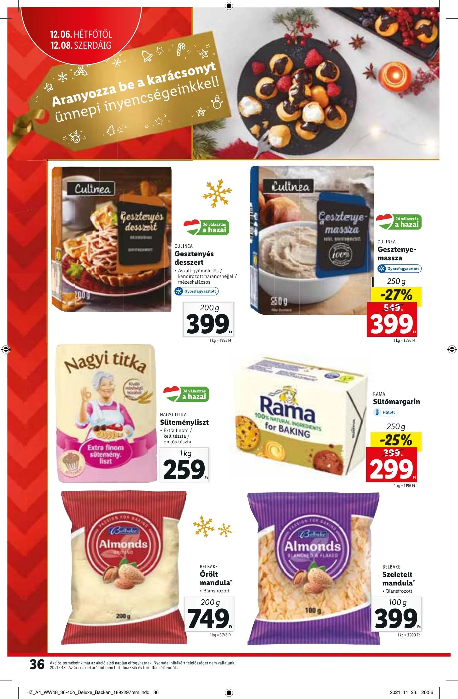 Lidl akciós újság 12.02–12.08 – 36. oldal
