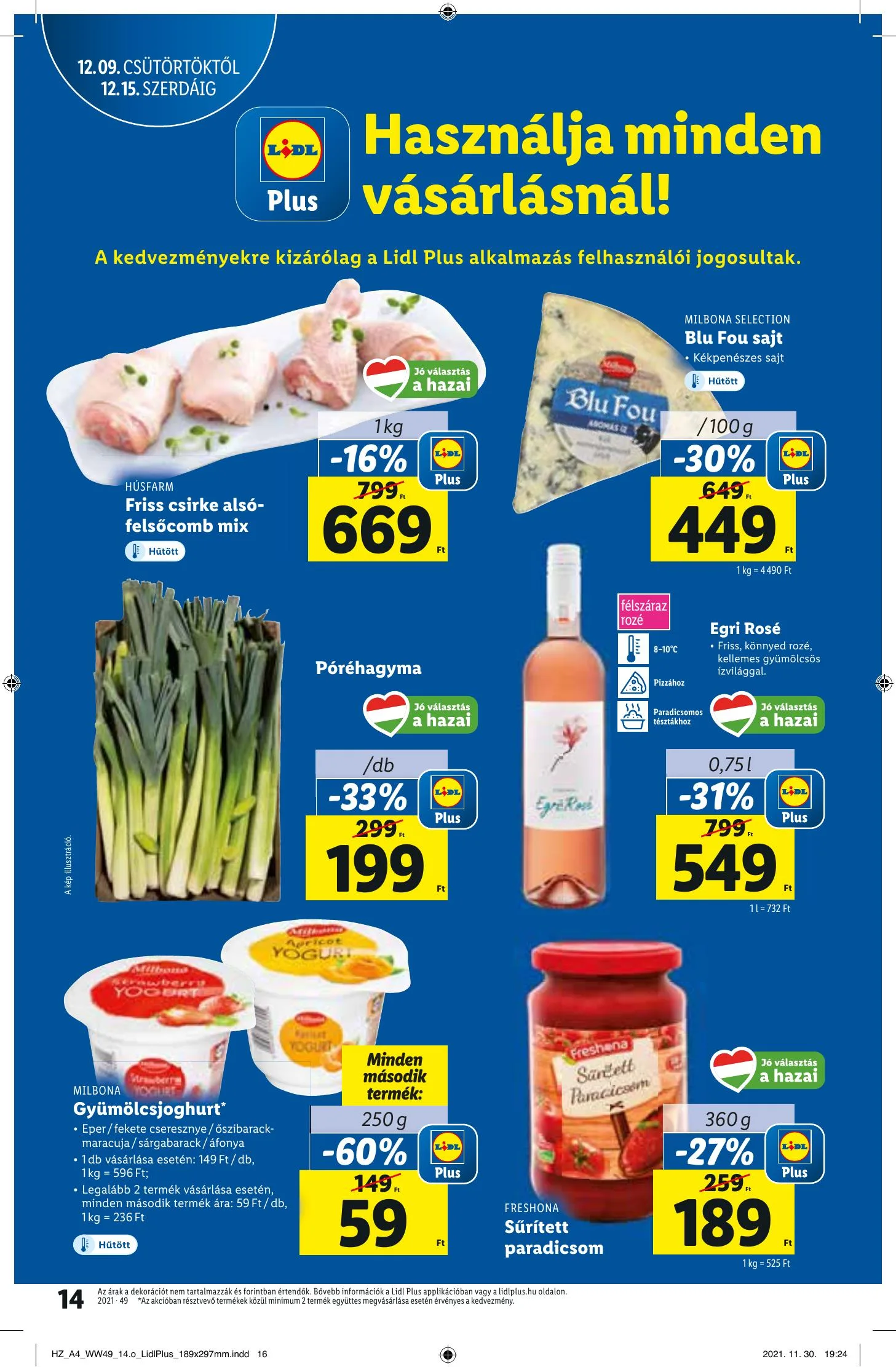 Lidl akciós újság 12.09–12.15 – 14. oldal