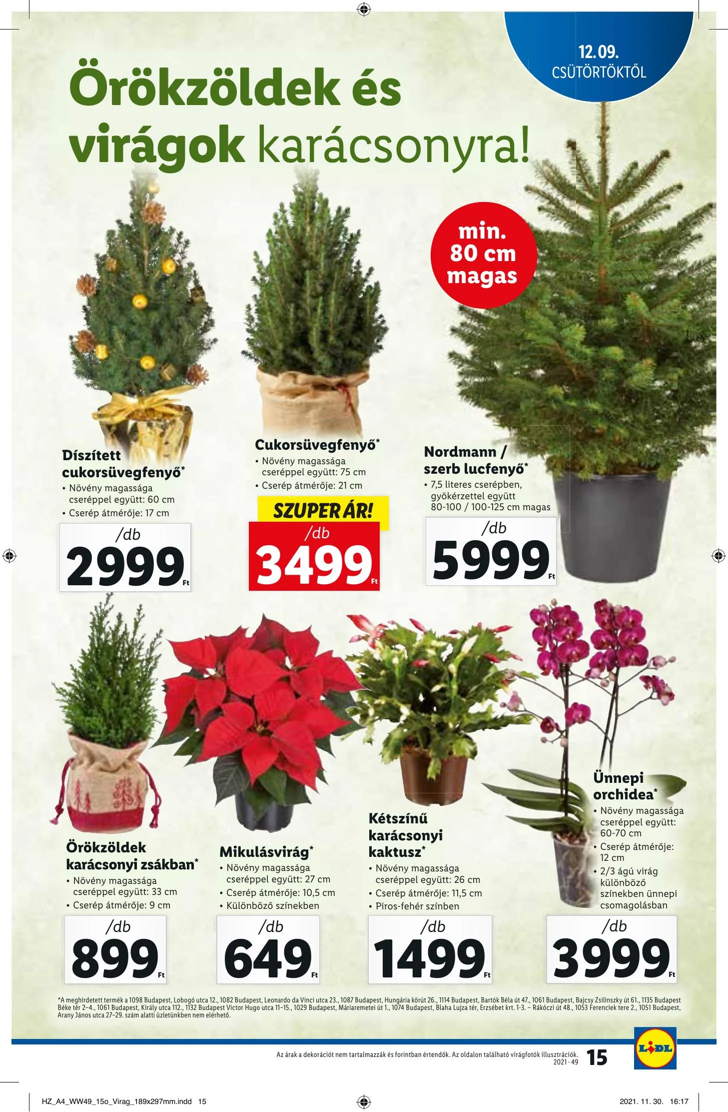 Lidl akciós újság 12.09–12.15 – 15. oldal