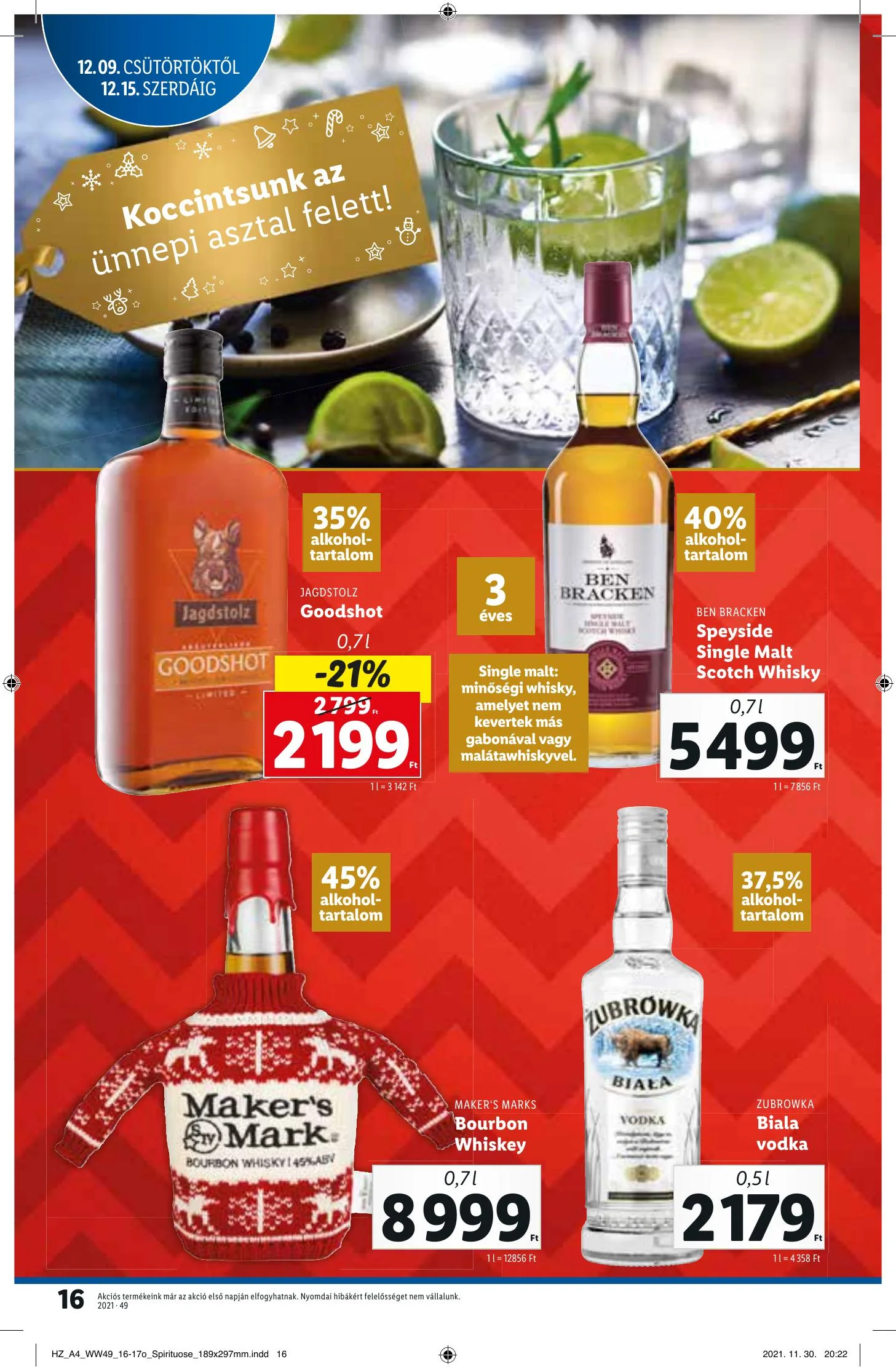 Lidl akciós újság 12.09–12.15 – 16. oldal