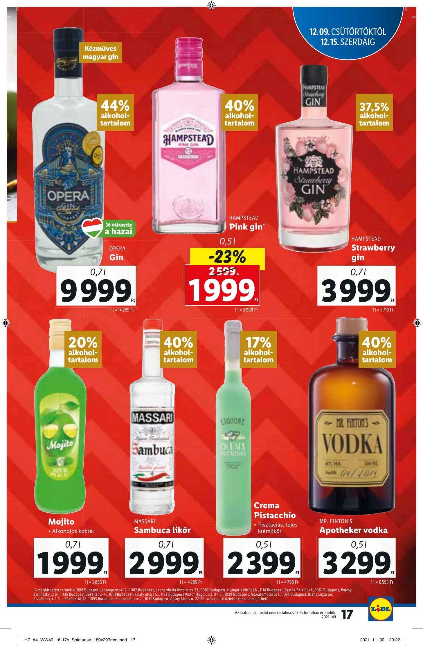 Lidl akciós újság 12.09–12.15 – 17. oldal