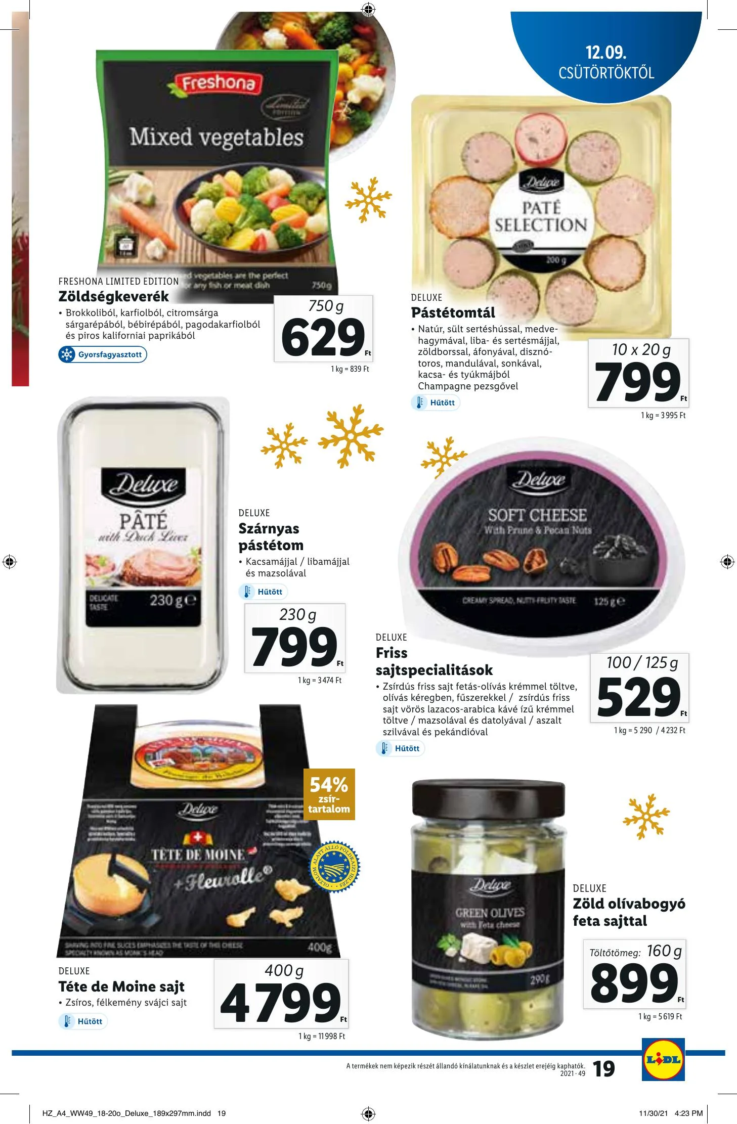 Lidl akciós újság 12.09–12.15 – 19. oldal