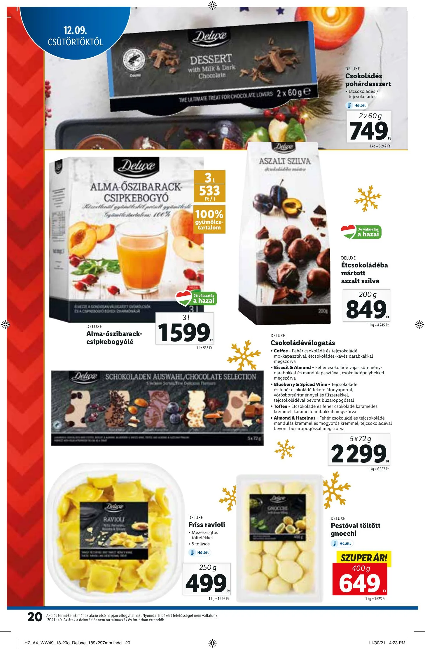 Lidl akciós újság 12.09–12.15 – 20. oldal