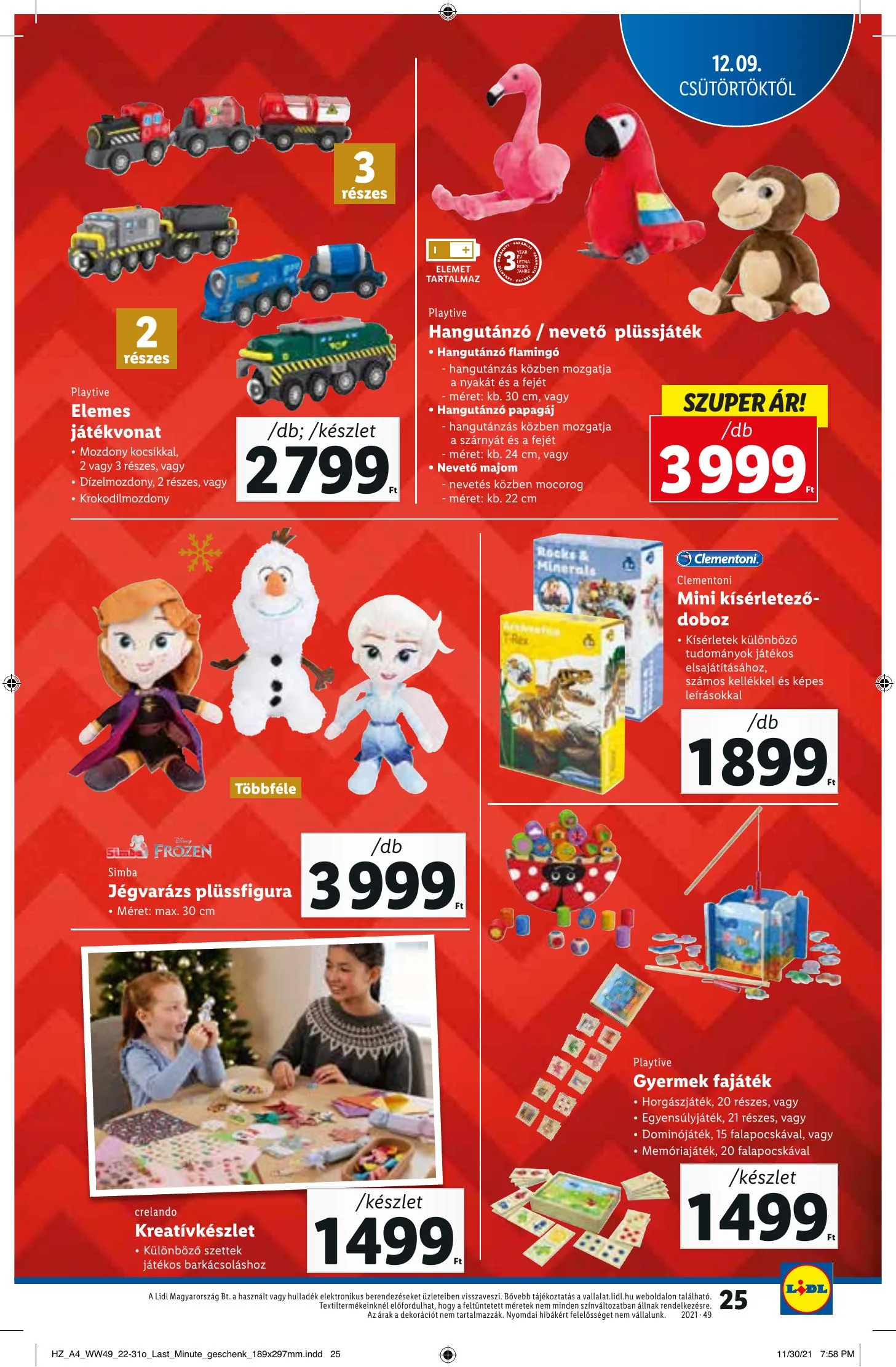 Lidl akciós újság 12.09–12.15 – 25. oldal