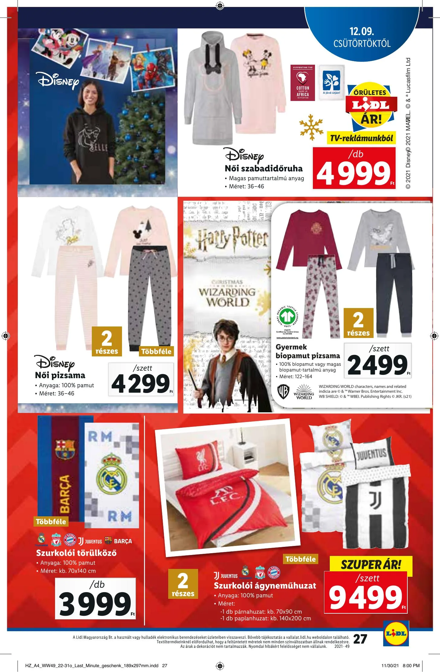 Lidl akciós újság 12.09–12.15 – 27. oldal