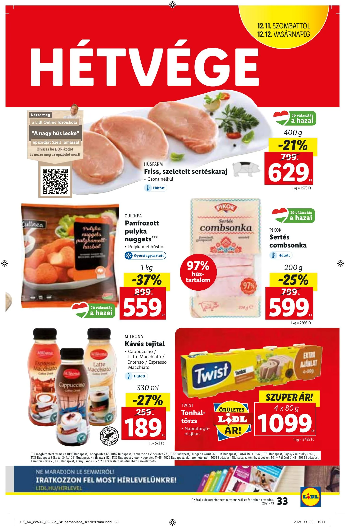 Lidl akciós újság 12.09–12.15 – 33. oldal