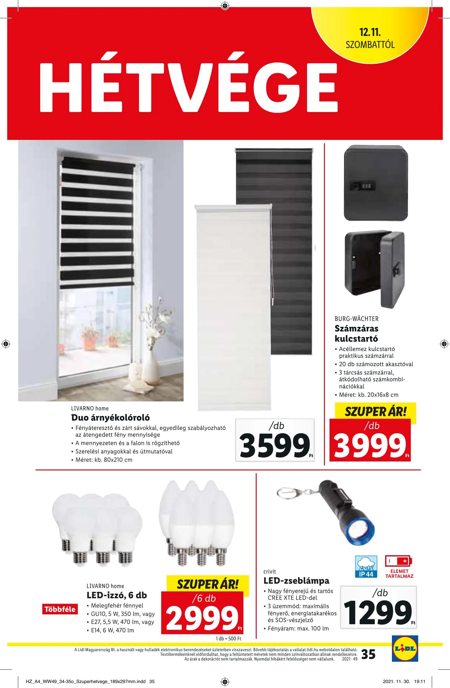 Lidl akciós újság 12.09–12.15 – 35. oldal