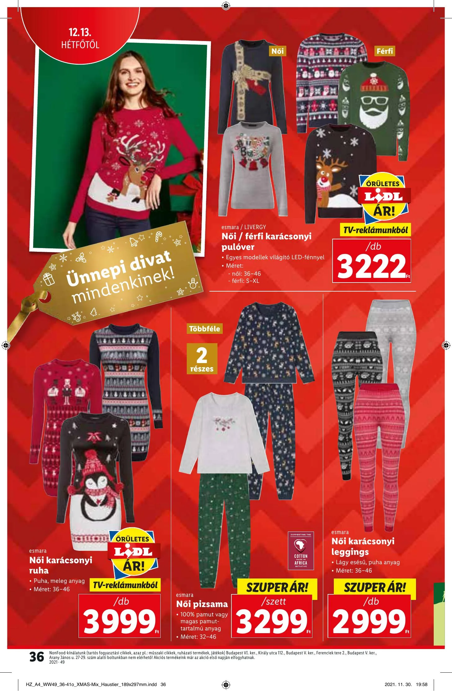 Lidl akciós újság 12.09–12.15 – 36. oldal