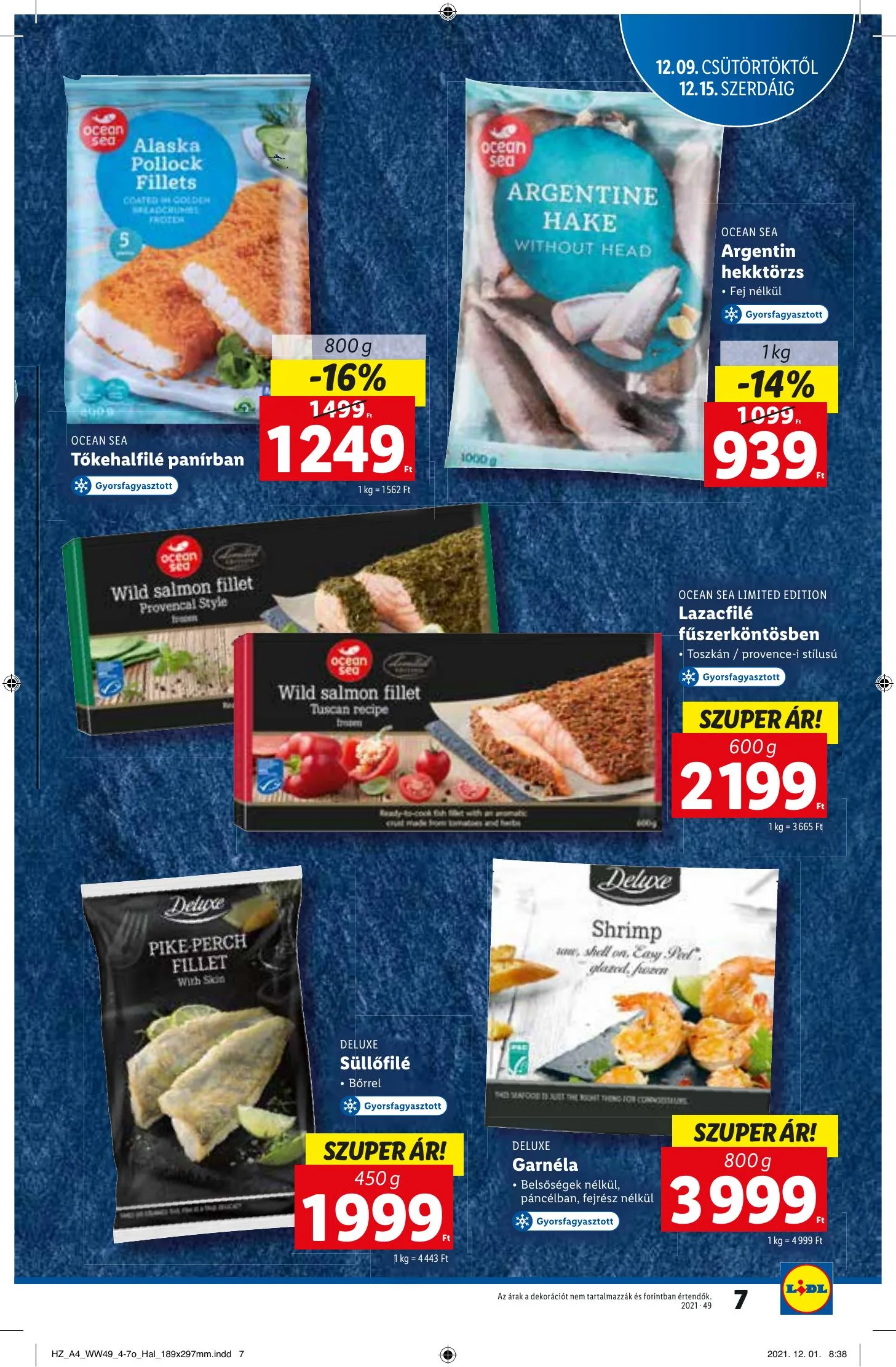Lidl akciós újság 12.09–12.15 – 7. oldal
