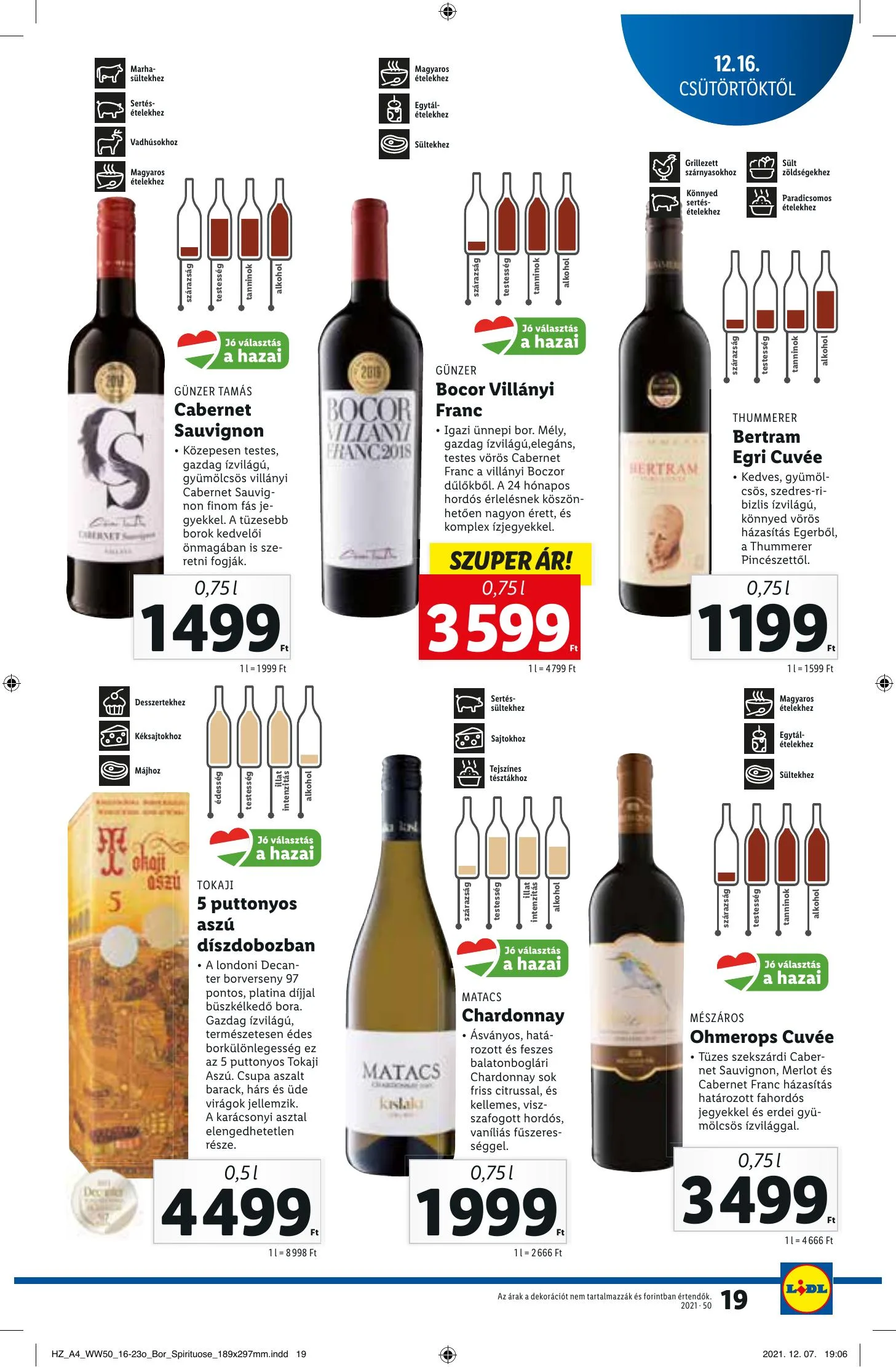 Lidl akciós újság 12.16–12.22 – 19. oldal