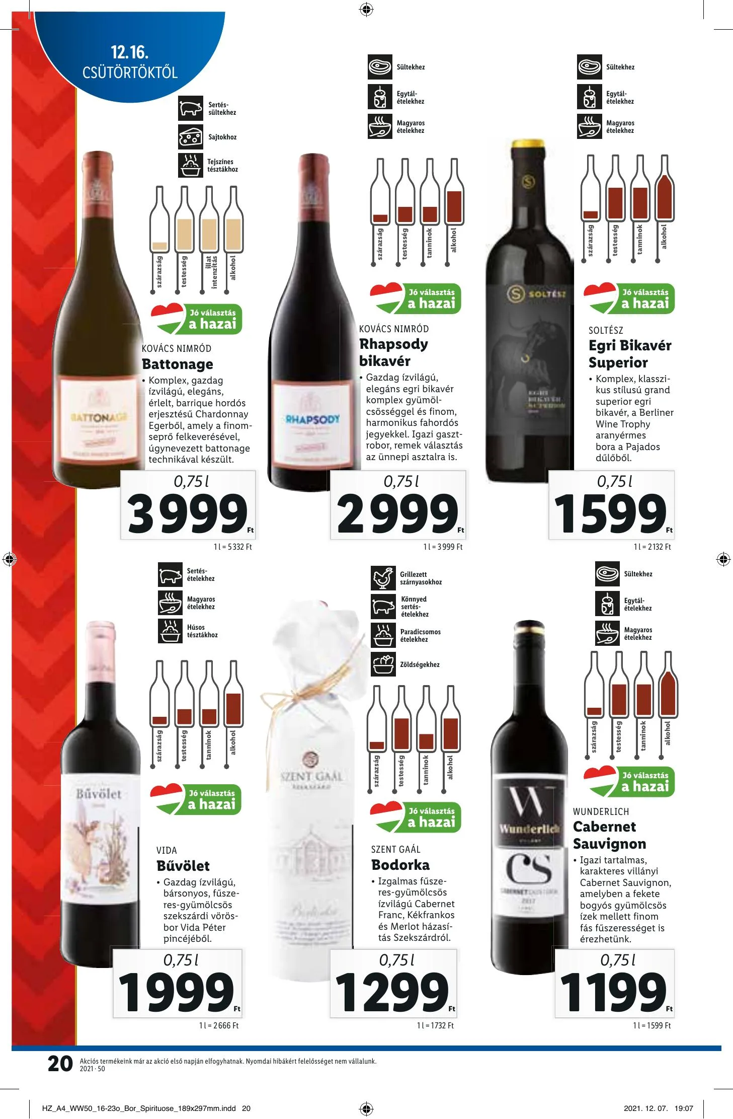 Lidl akciós újság 12.16–12.22 – 20. oldal