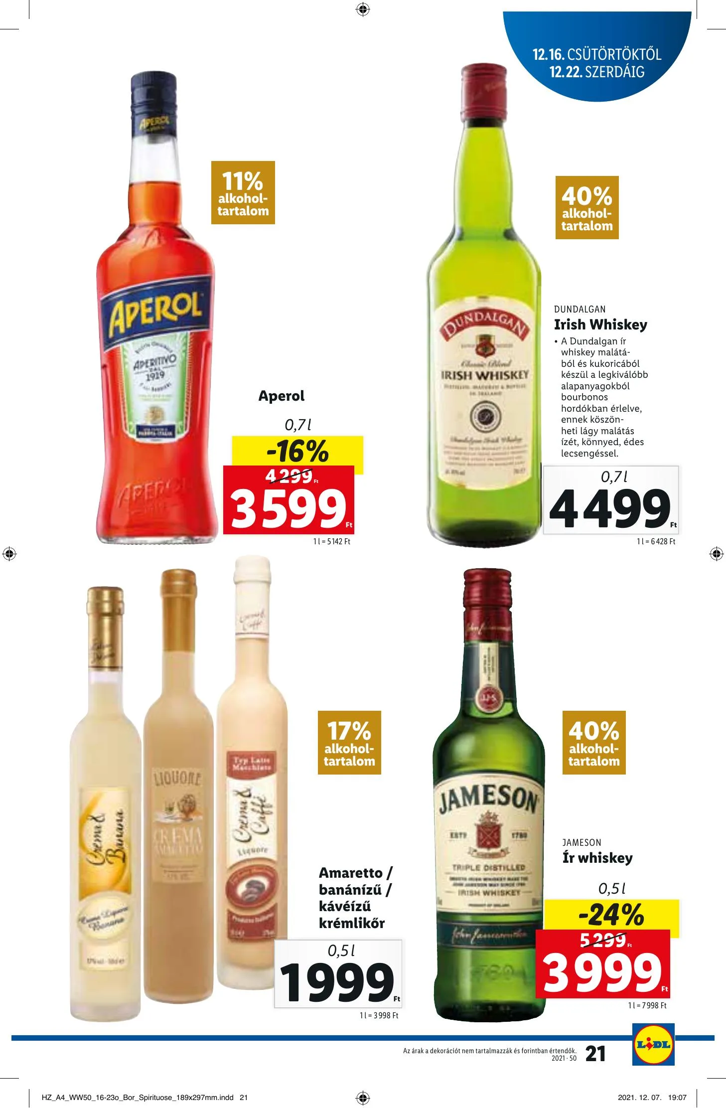 Lidl akciós újság 12.16–12.22 – 21. oldal