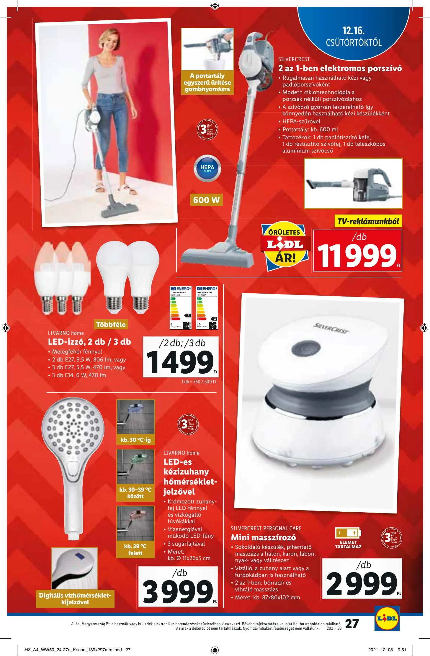 Lidl akciós újság 12.16–12.22 – 27. oldal