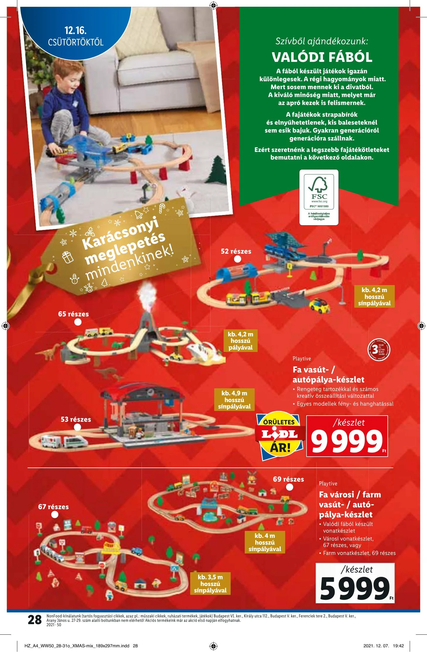 Lidl akciós újság 12.16–12.22 – 28. oldal