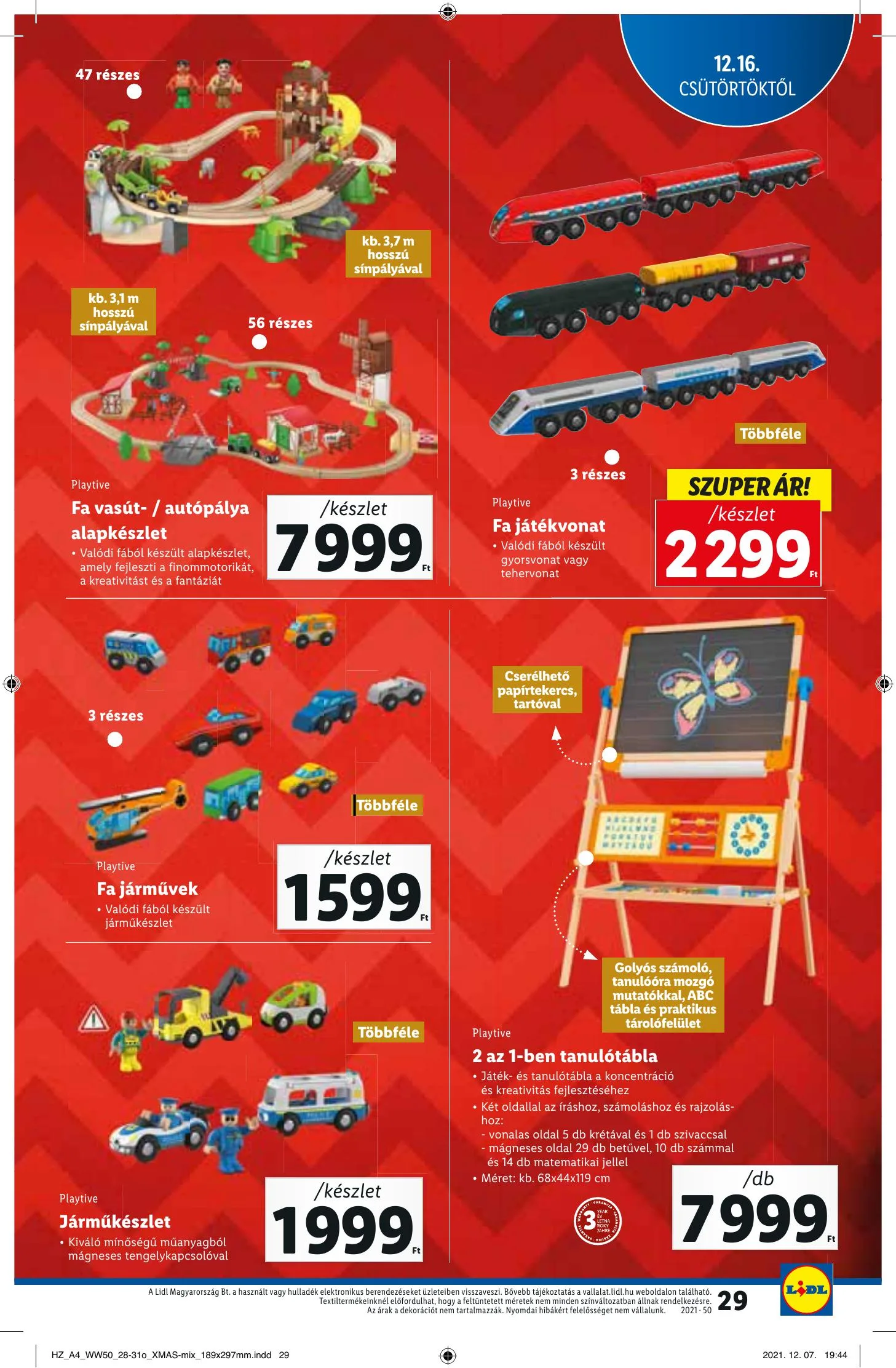 Lidl akciós újság 12.16–12.22 – 29. oldal