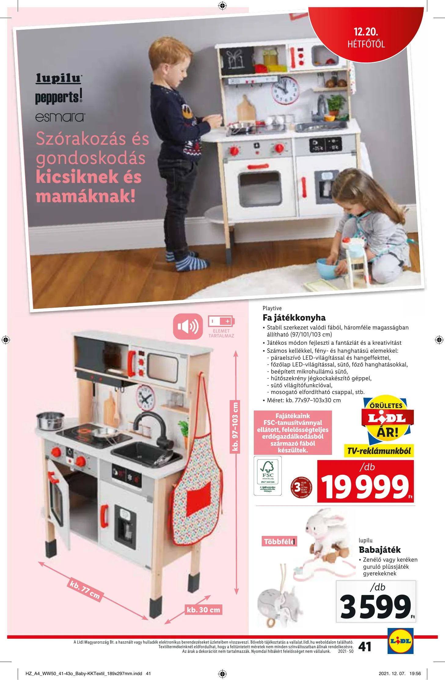 Lidl akciós újság 12.16–12.22 – 41. oldal