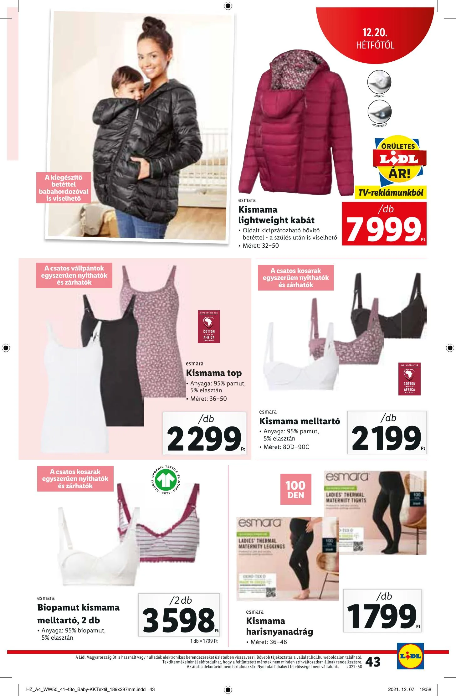 Lidl akciós újság 12.16–12.22 – 43. oldal