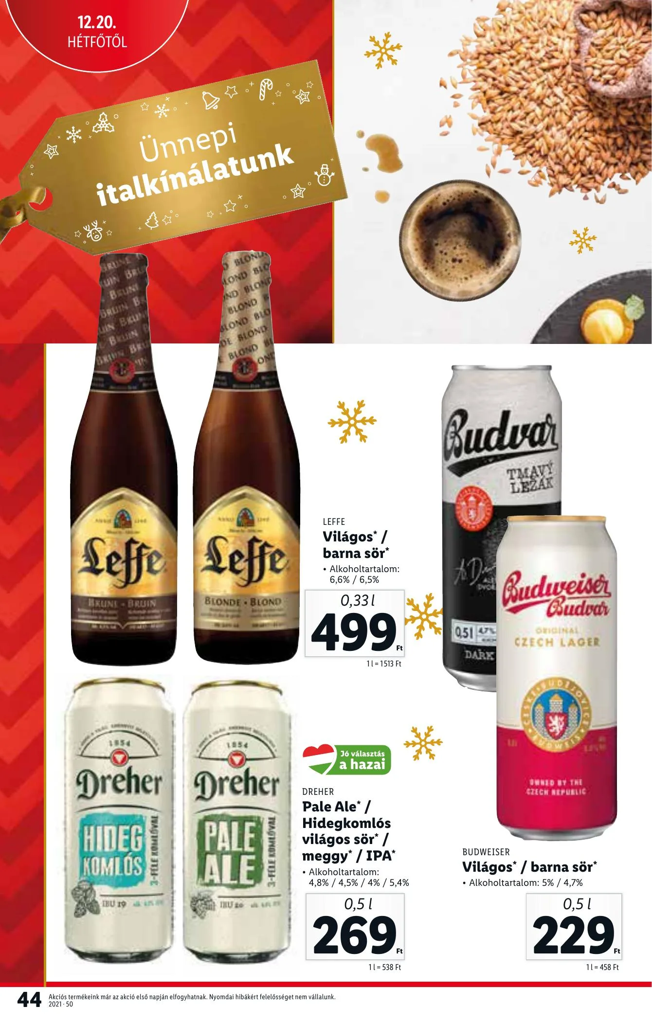 Lidl akciós újság 12.16–12.22 – 44. oldal