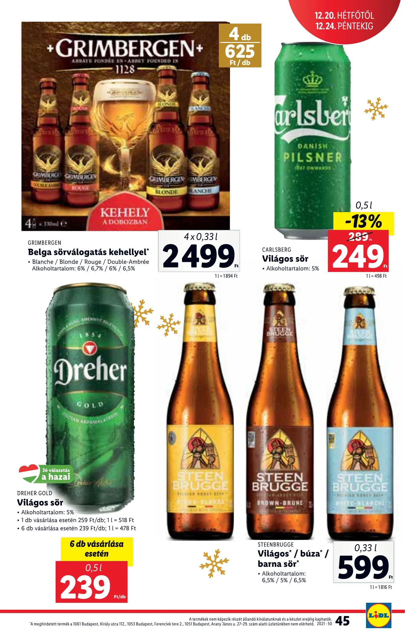 Lidl akciós újság 12.16–12.22 – 45. oldal