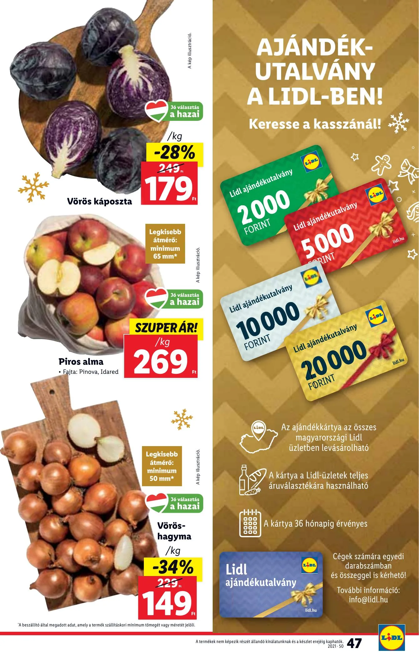 Lidl akciós újság 12.16–12.22 – 47. oldal