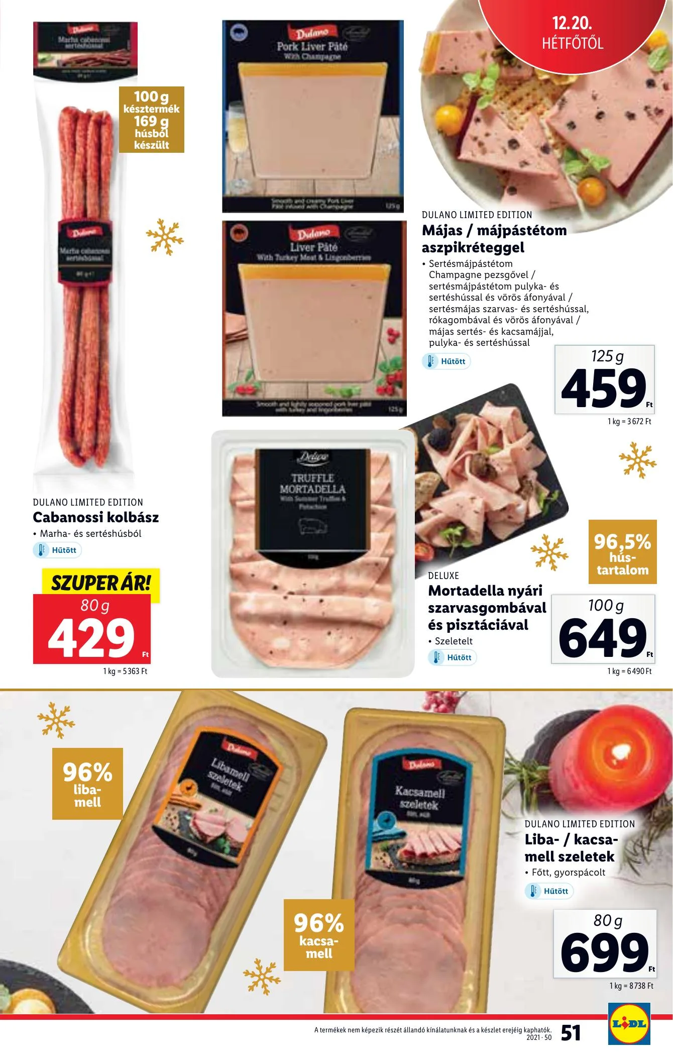 Lidl akciós újság 12.16–12.22 – 51. oldal