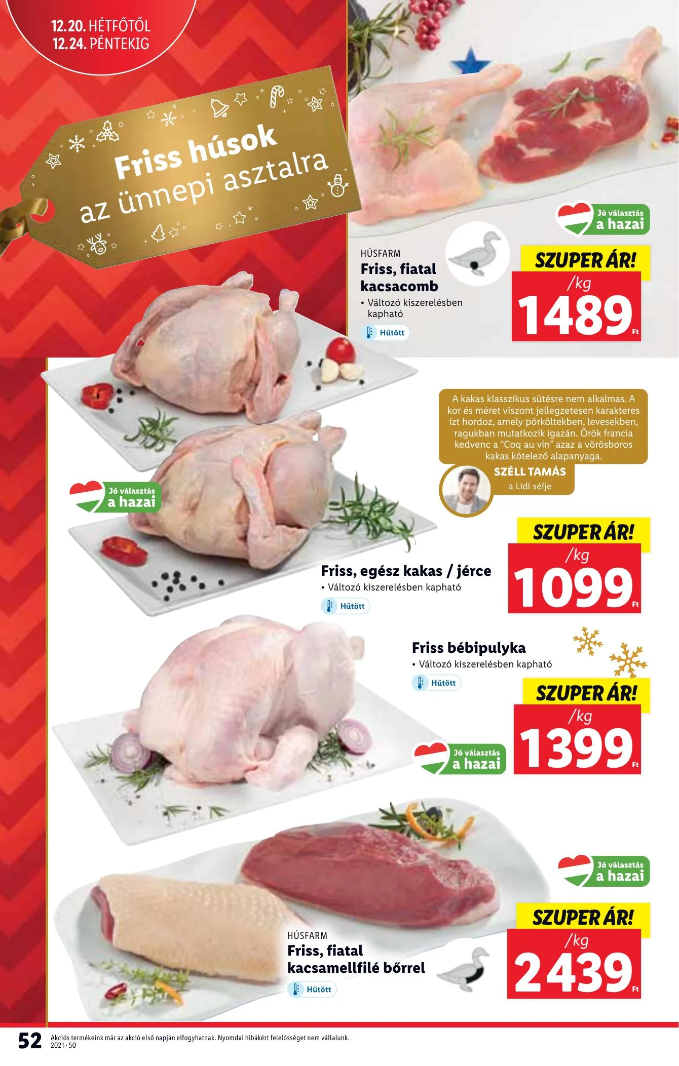 Lidl akciós újság 12.16–12.22 – 52. oldal