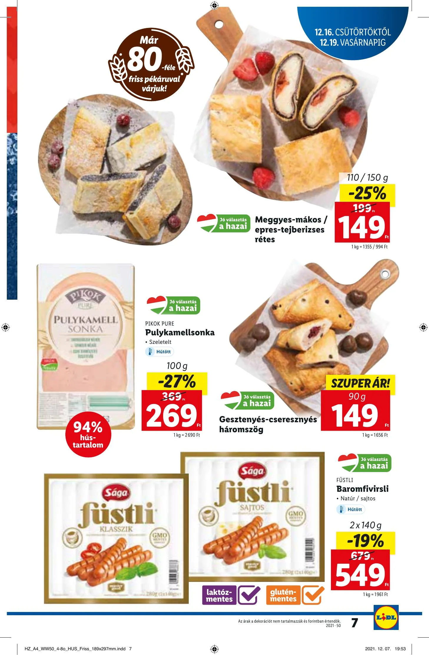 Lidl akciós újság 12.16–12.22 – 7. oldal