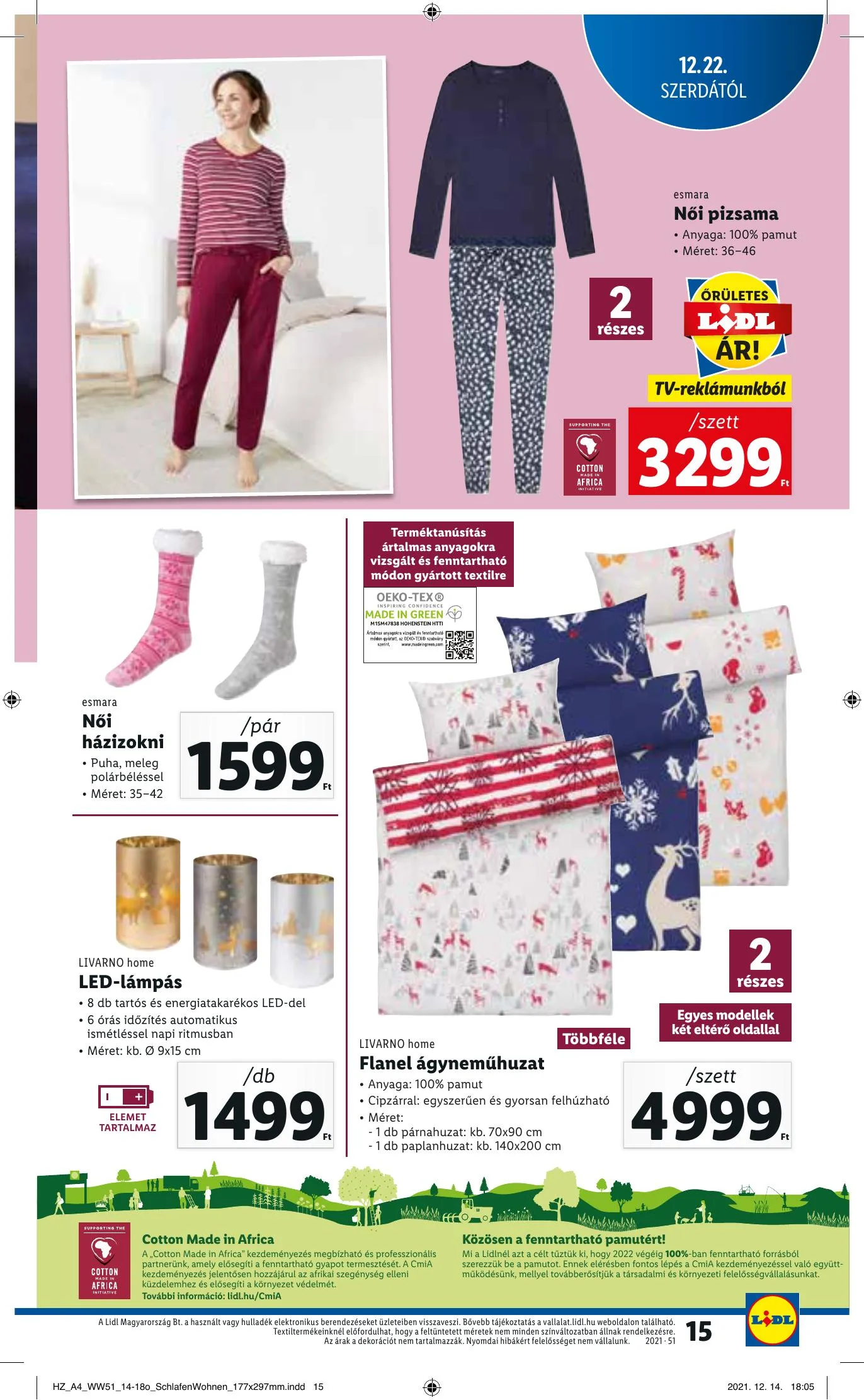 Lidl akciós újság 12.22–12.29 – 15. oldal