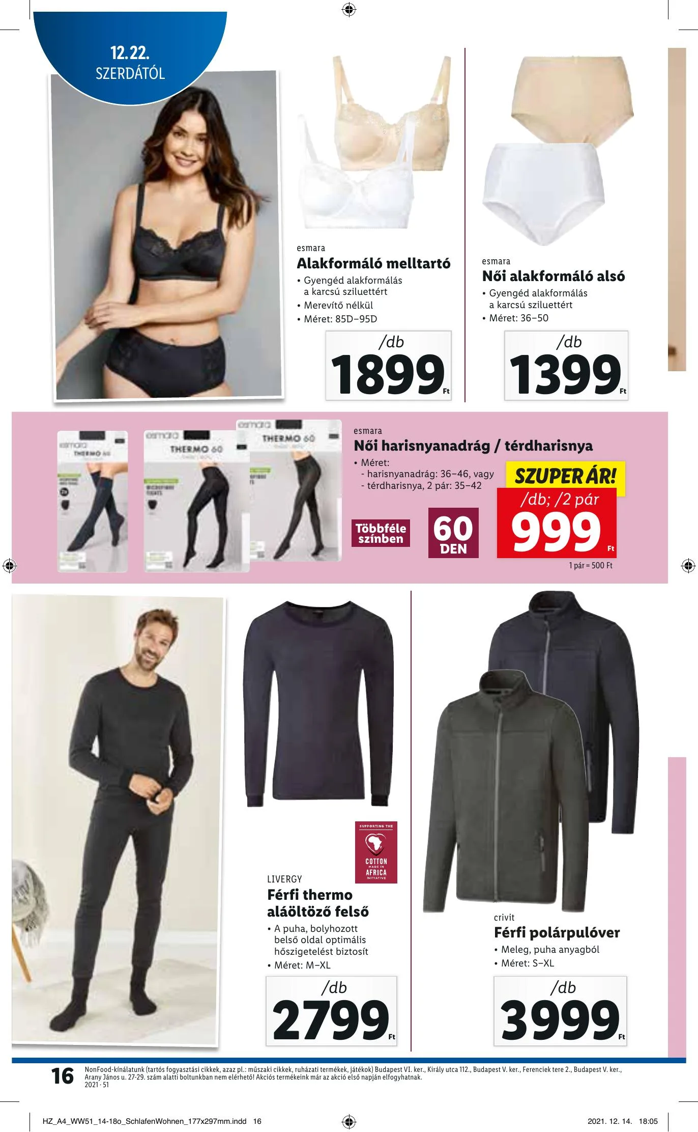 Lidl akciós újság 12.22–12.29 – 16. oldal