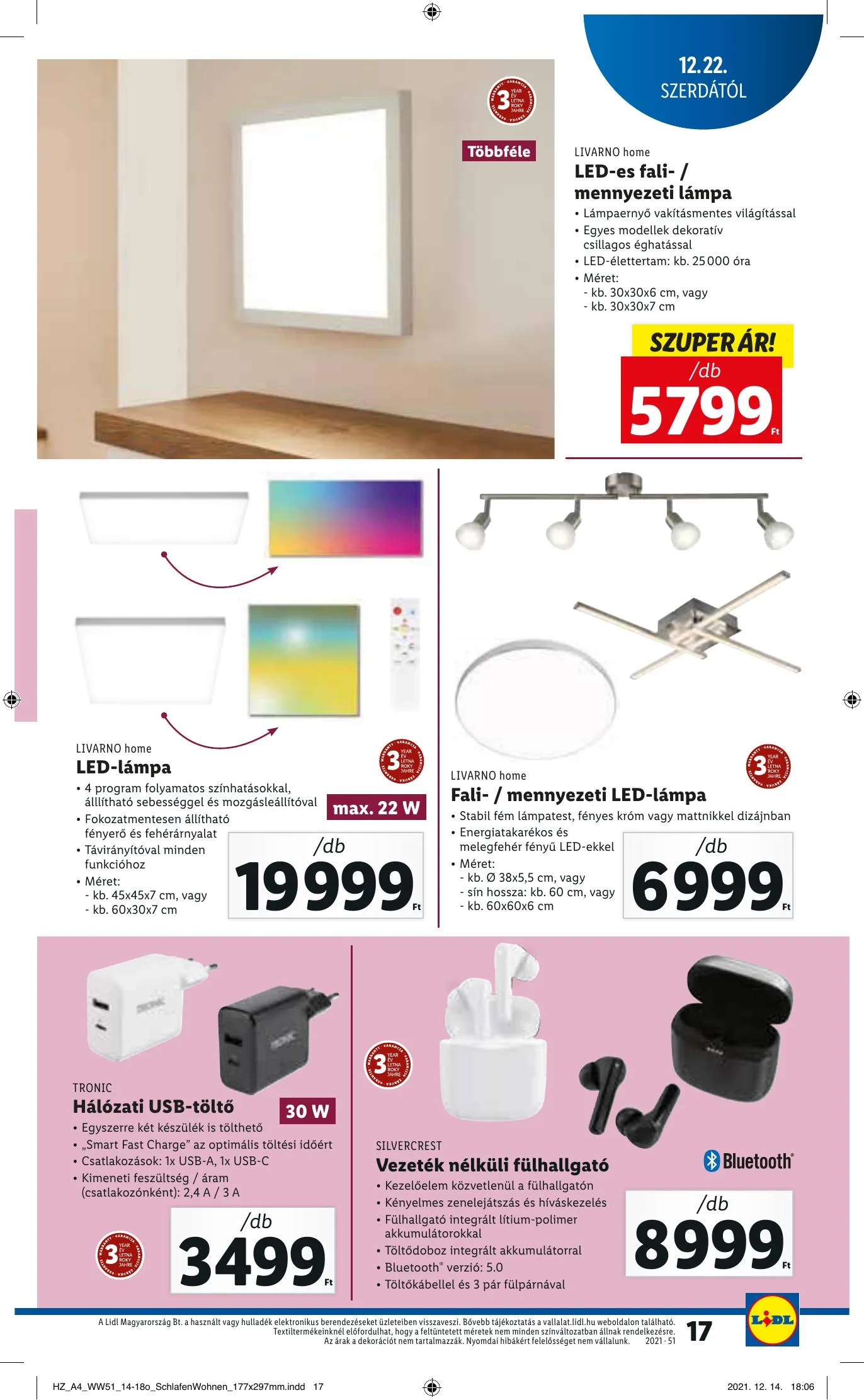 Lidl akciós újság 12.22–12.29 – 17. oldal