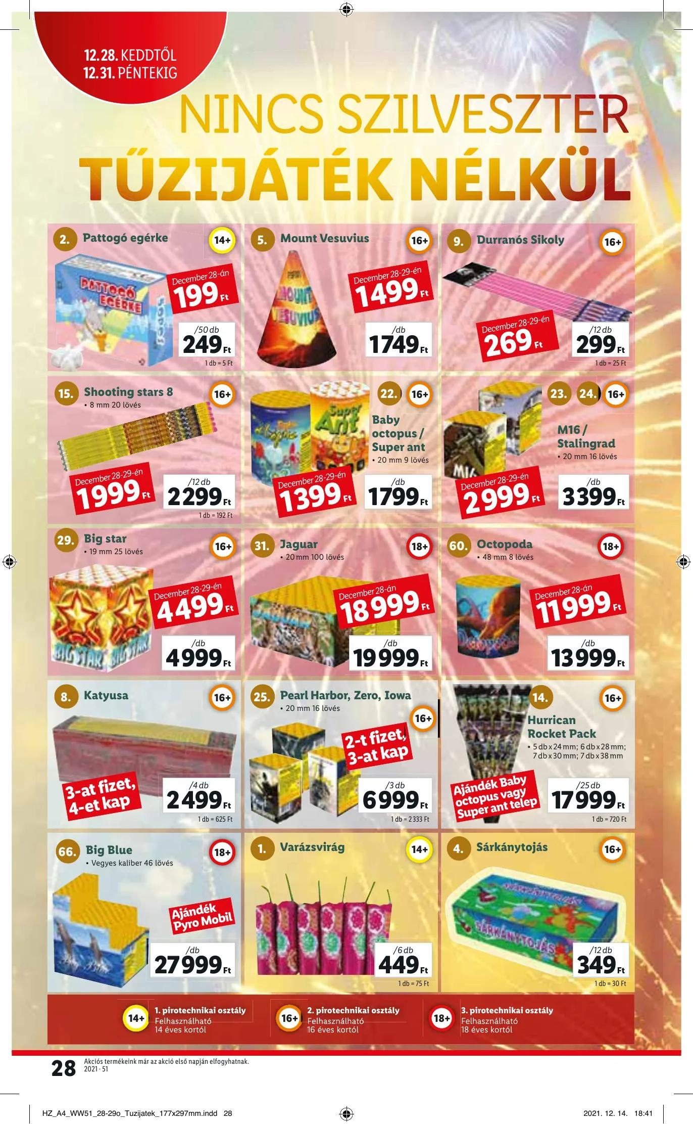 Lidl akciós újság 12.22–12.29 – 28. oldal