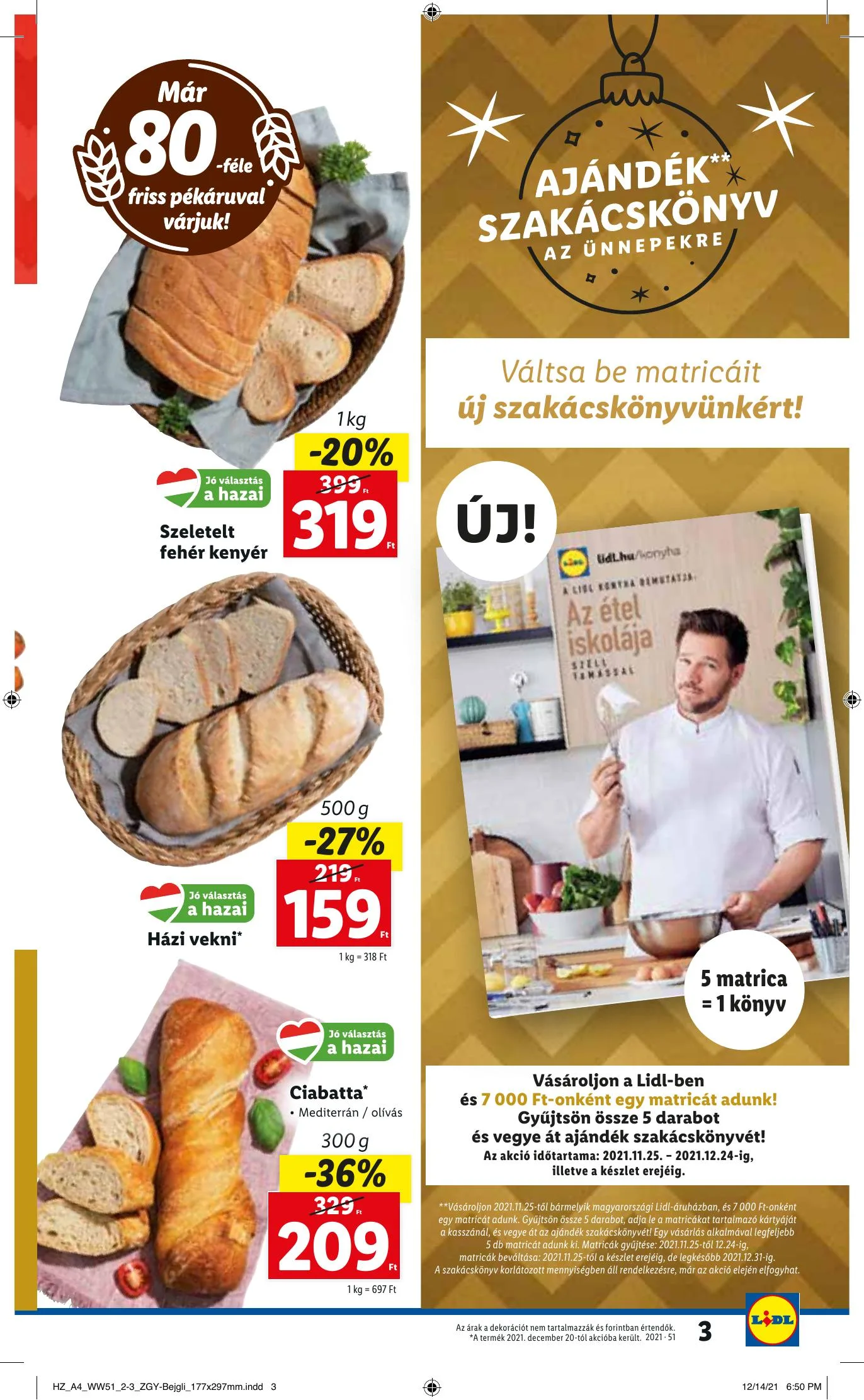 Lidl akciós újság 12.22–12.29 – 3. oldal