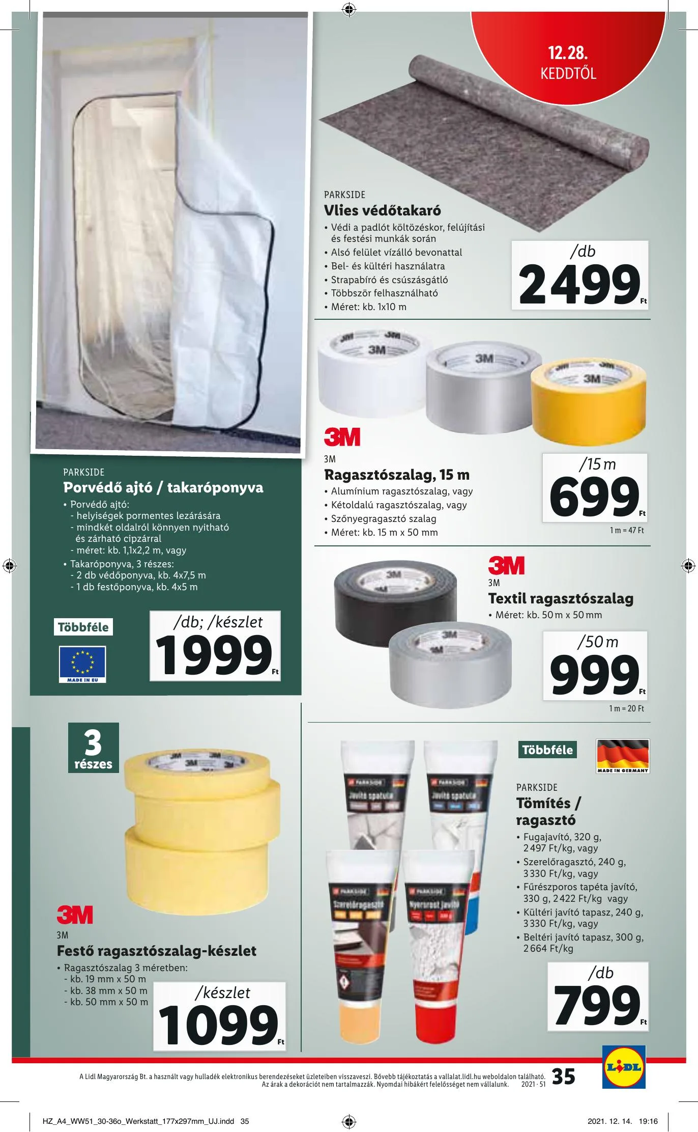 Lidl akciós újság 12.22–12.29 – 35. oldal