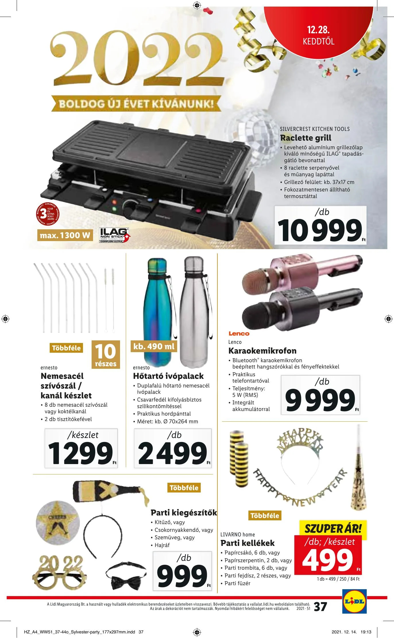 Lidl akciós újság 12.22–12.29 – 37. oldal