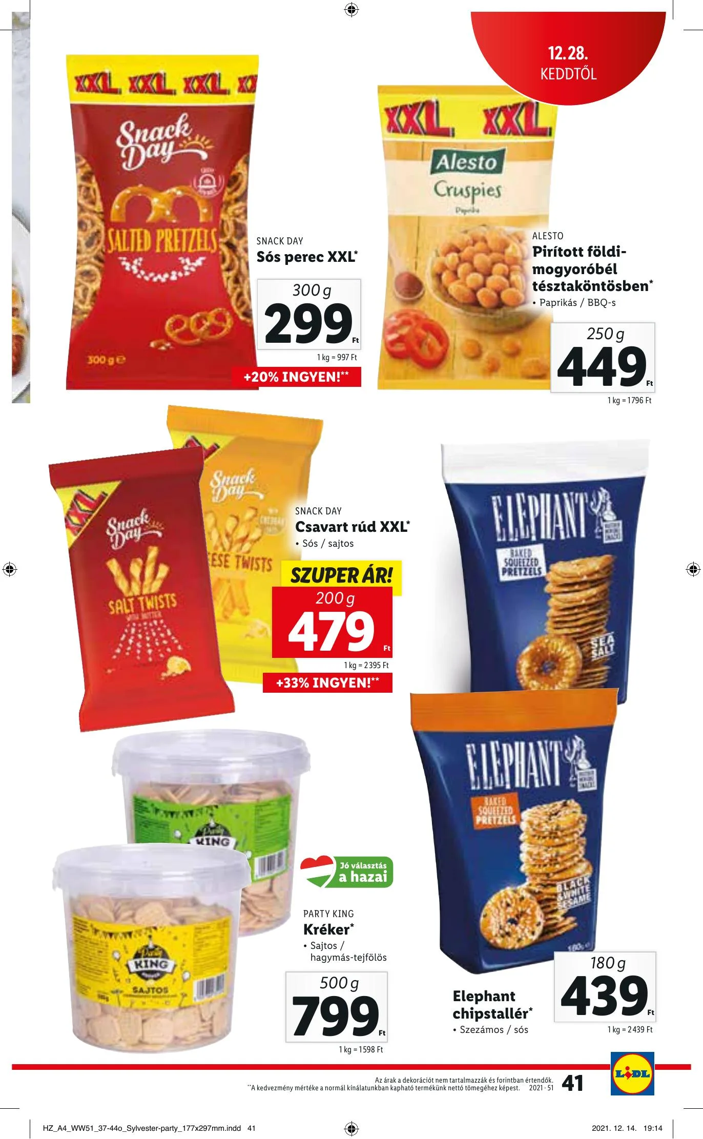 Lidl akciós újság 12.22–12.29 – 41. oldal