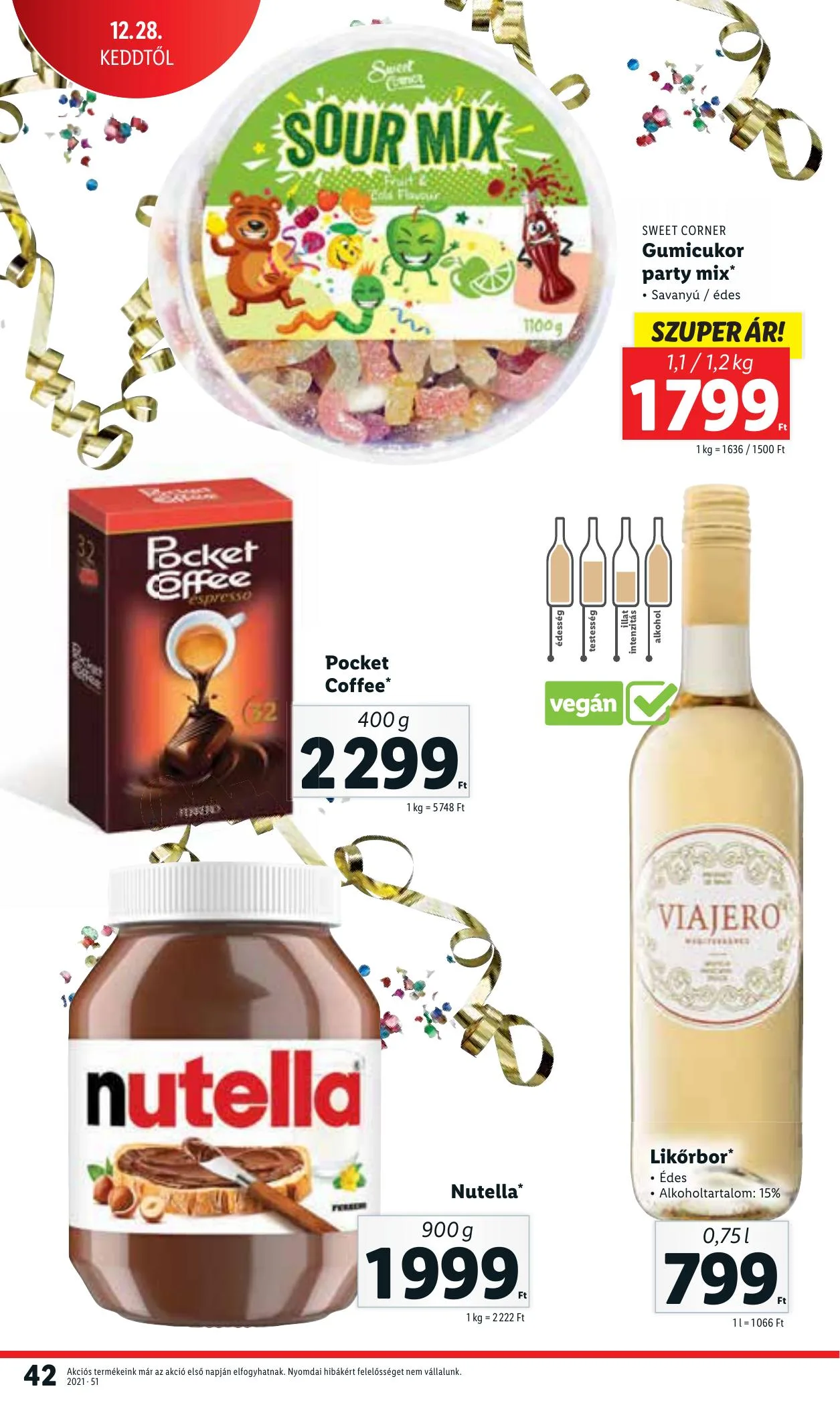 Lidl akciós újság 12.22–12.29 – 42. oldal