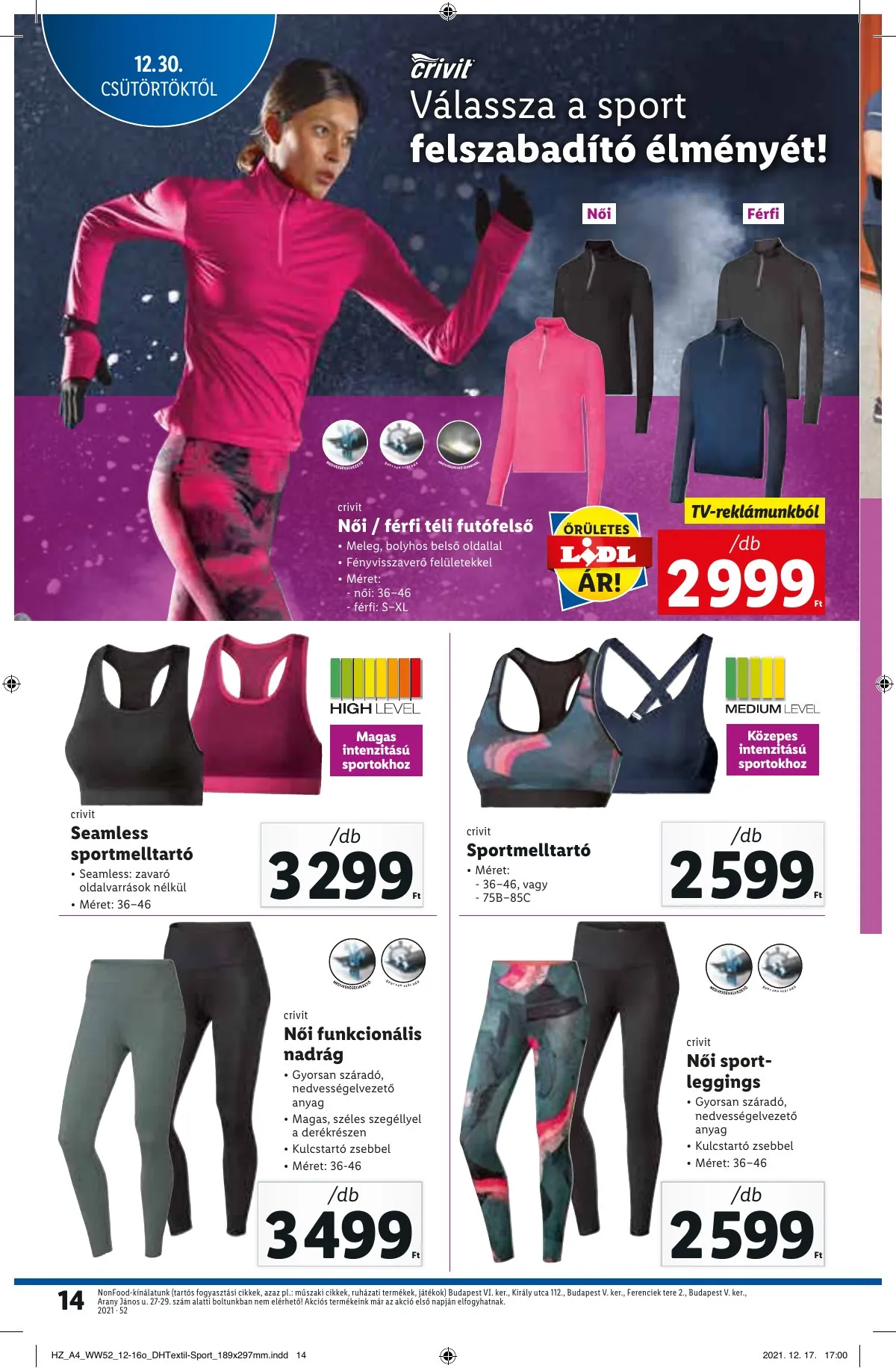 Lidl akciós újság 12.30–01.05 – 14. oldal
