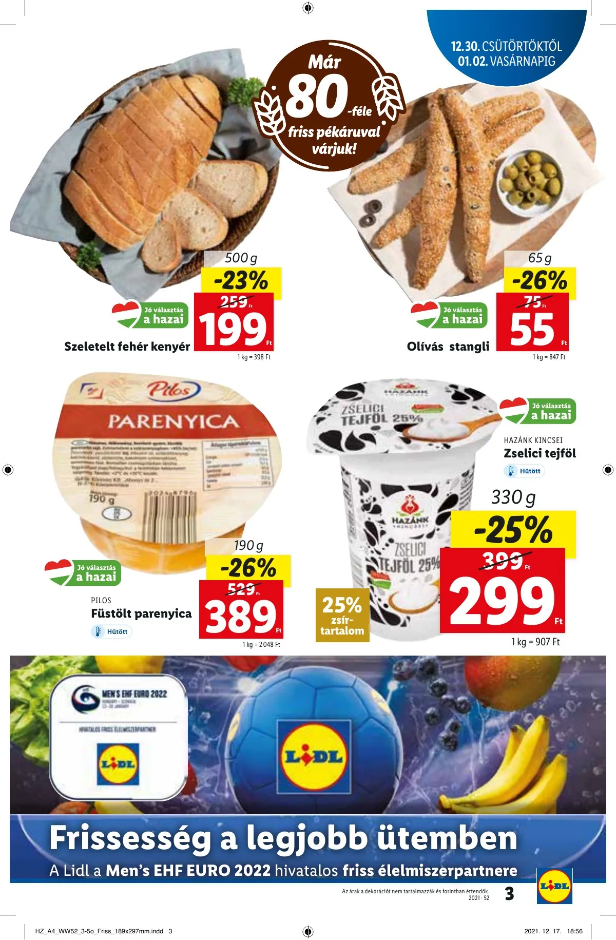 Lidl akciós újság 12.30–01.05 – 3. oldal
