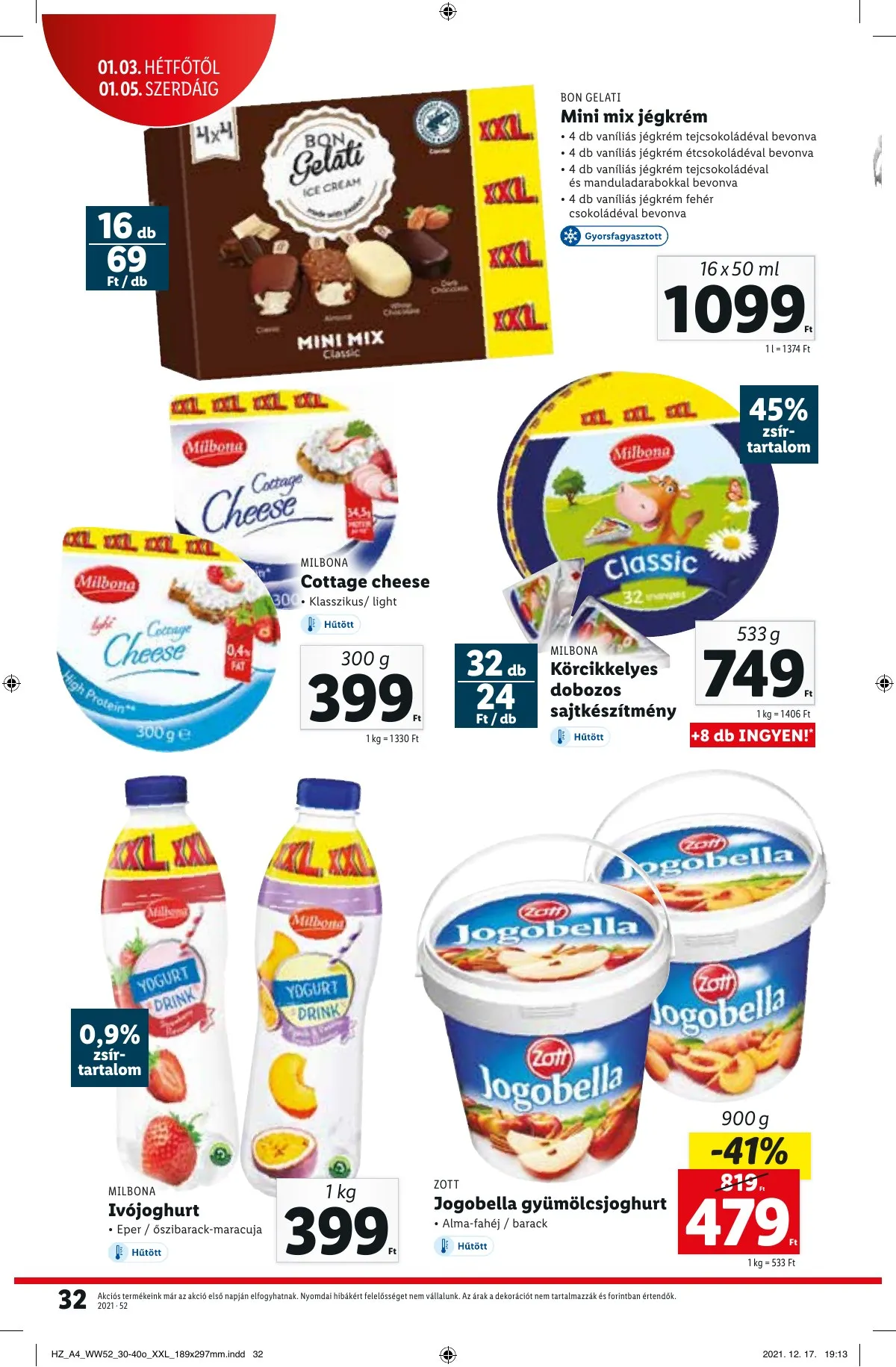 Lidl akciós újság 12.30–01.05 – 32. oldal