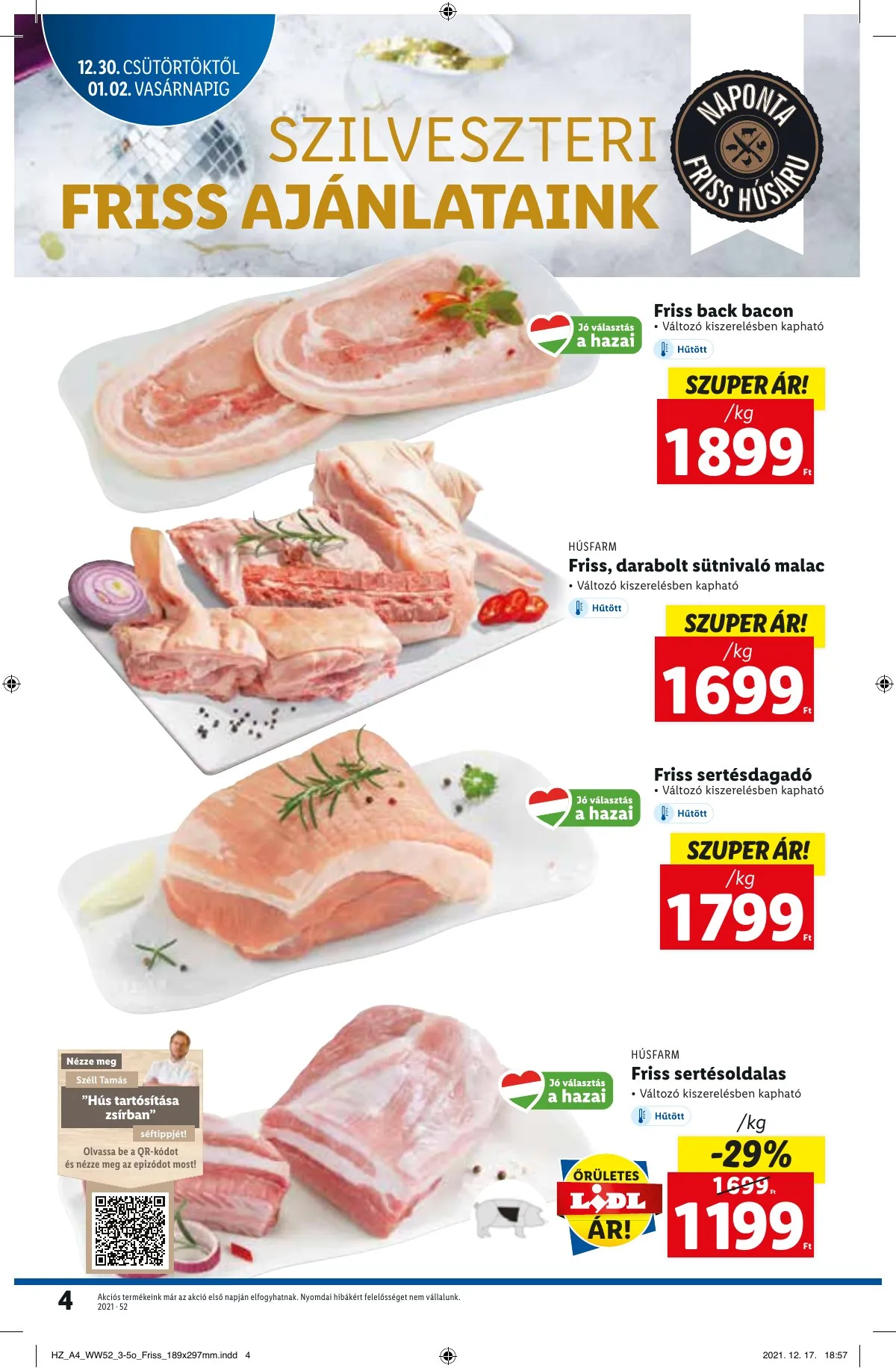 Lidl akciós újság 12.30–01.05 – 4. oldal